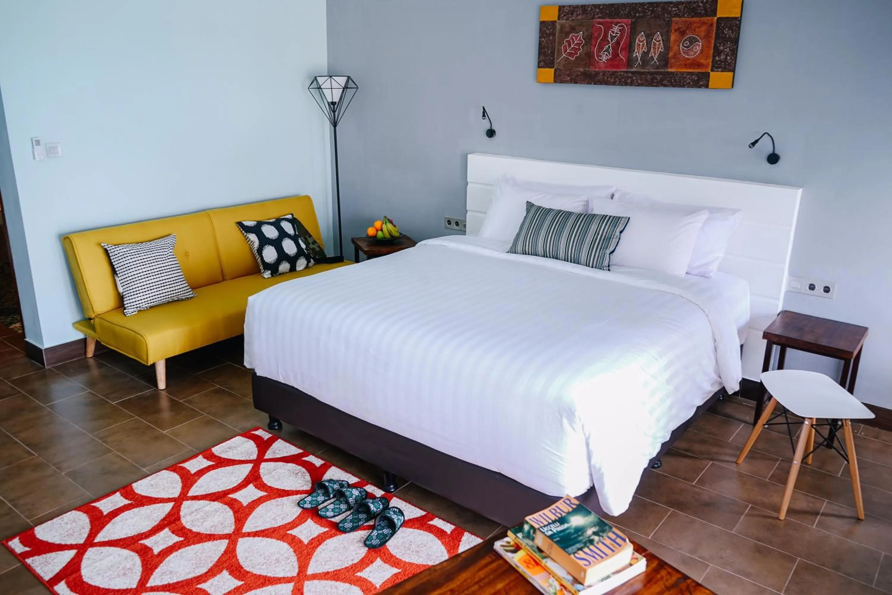 Bed in Borobudurhills