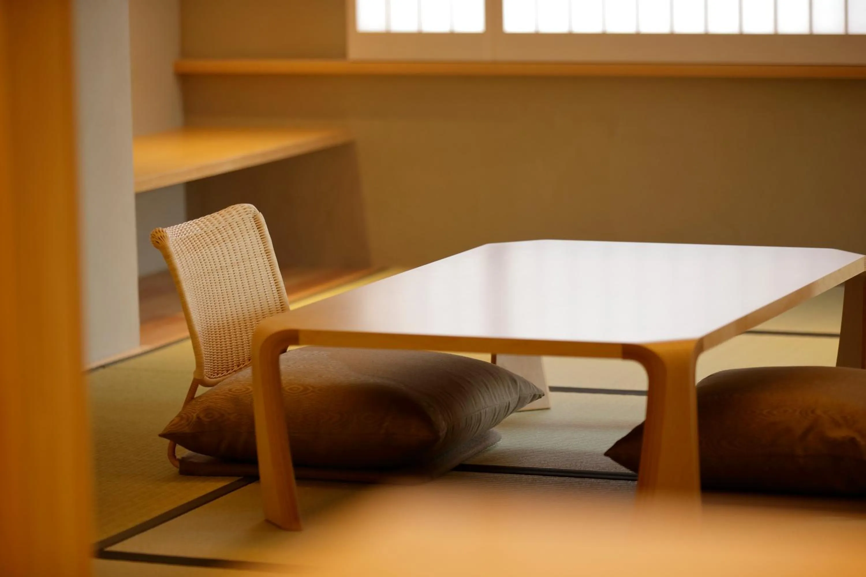Living room in Kaminarimon Ryokan