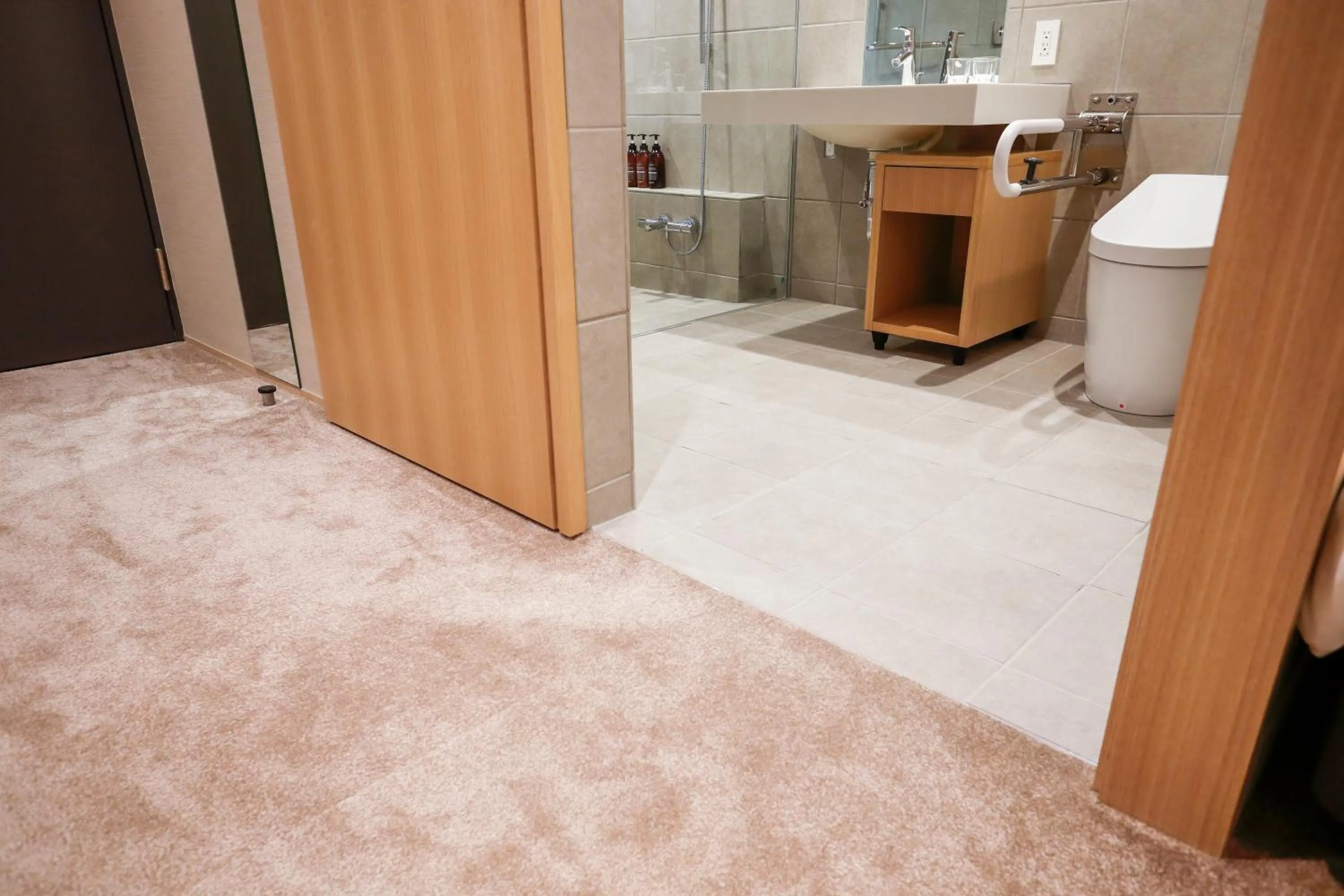 Bathroom in Kaminarimon Ryokan