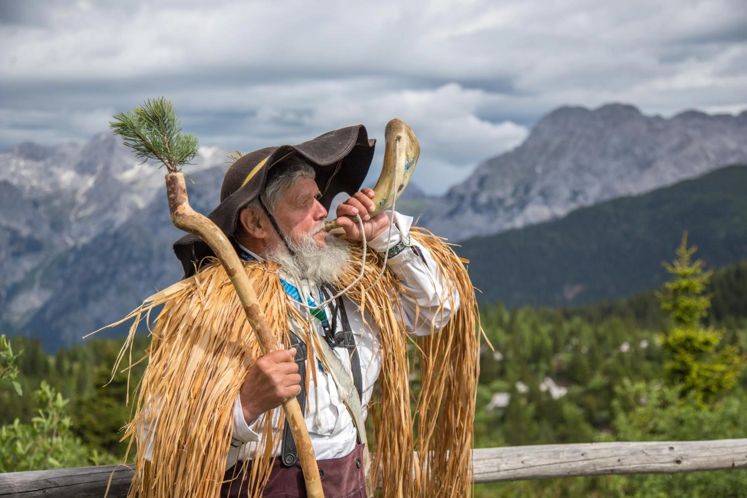 People in Koča Bistra - Velika planina