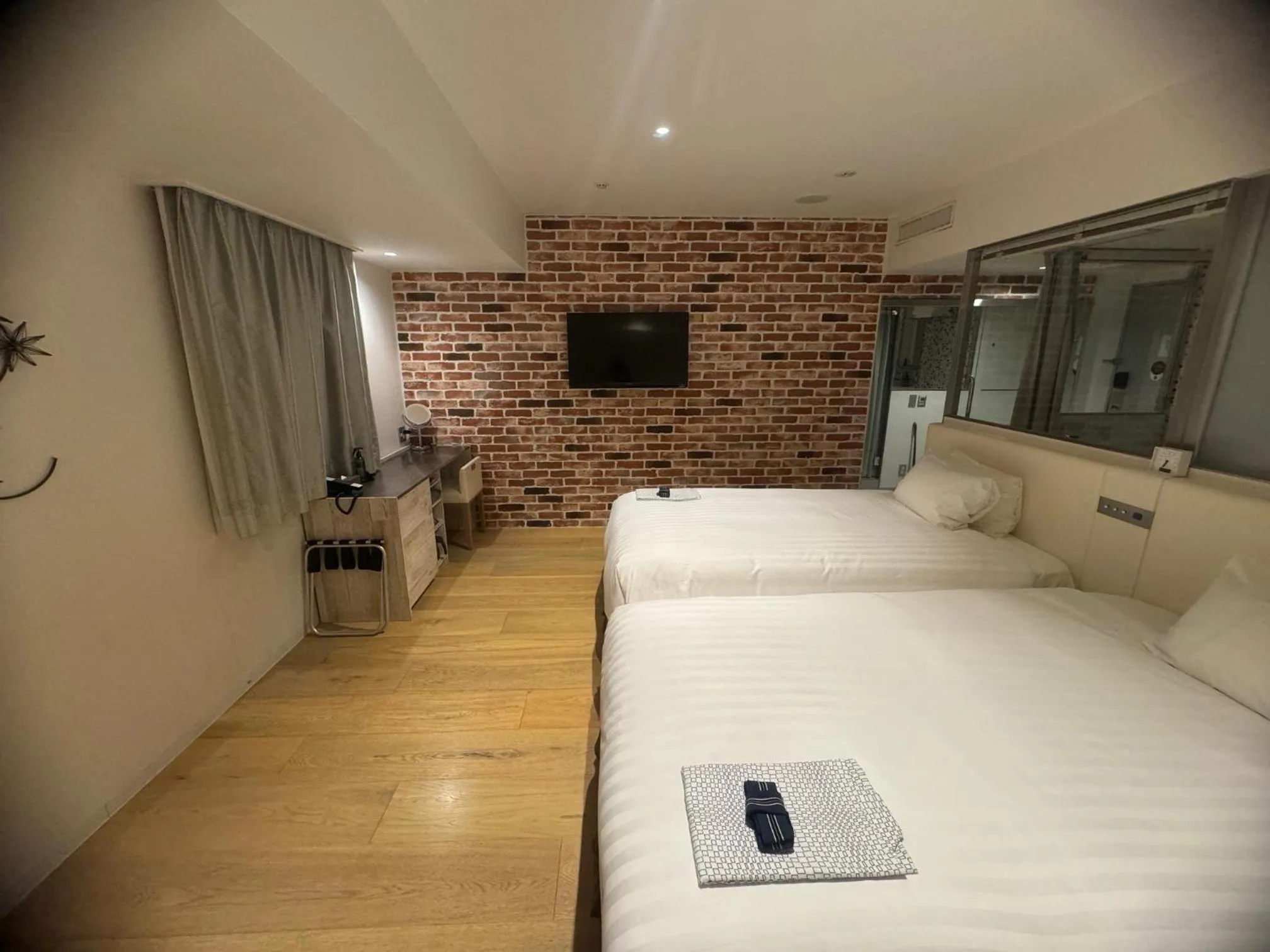 TV and multimedia, Bed in EN Hotel Shibuya