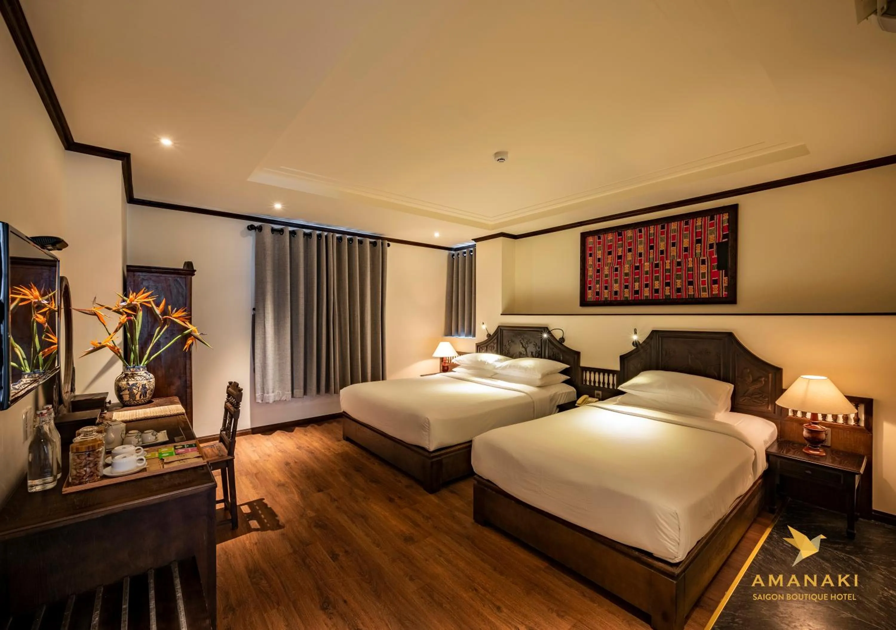 Bedroom, Bed in Amanaki Saigon Boutique Hotel