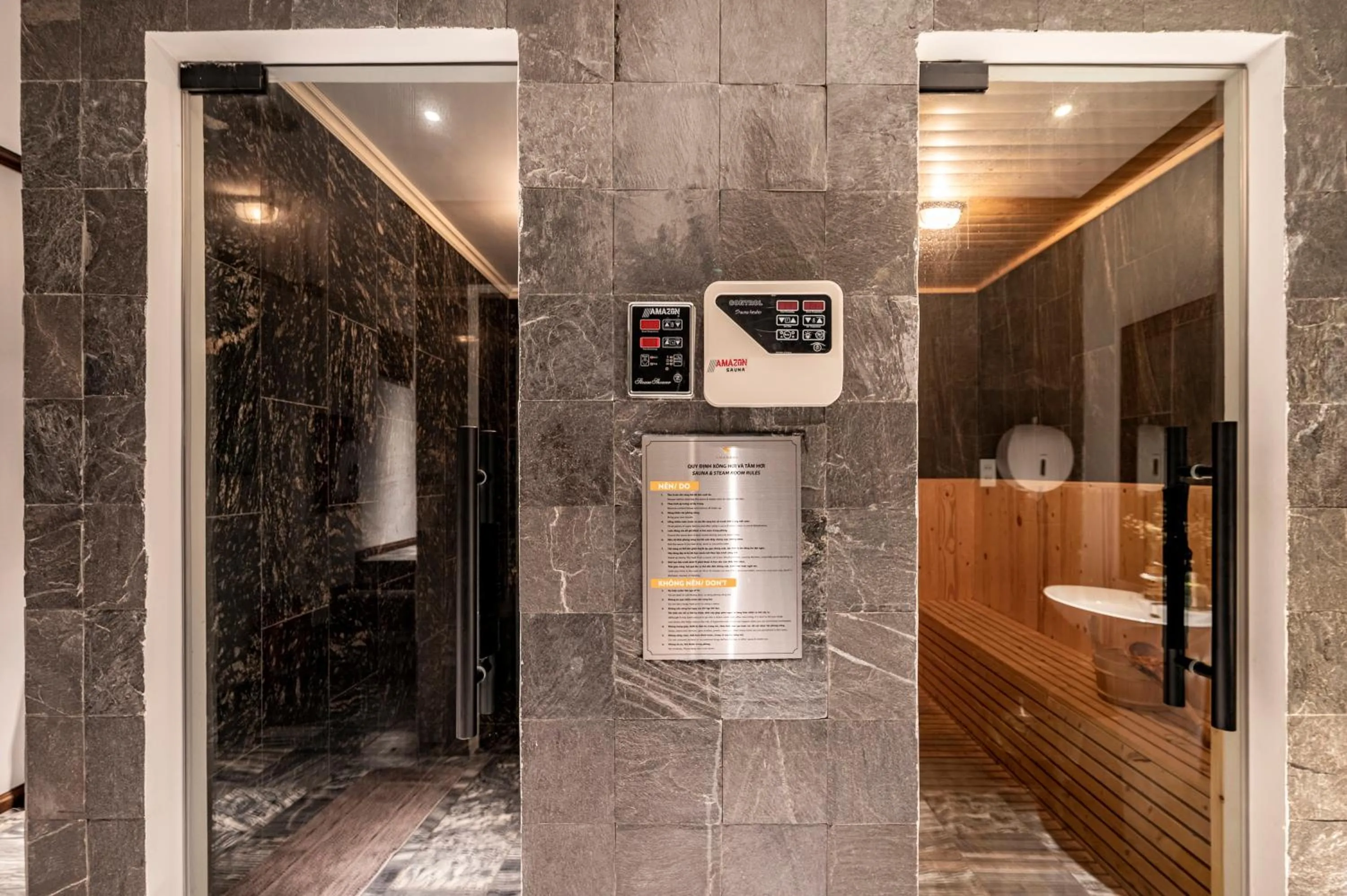 Sauna in Amanaki Saigon Boutique Hotel