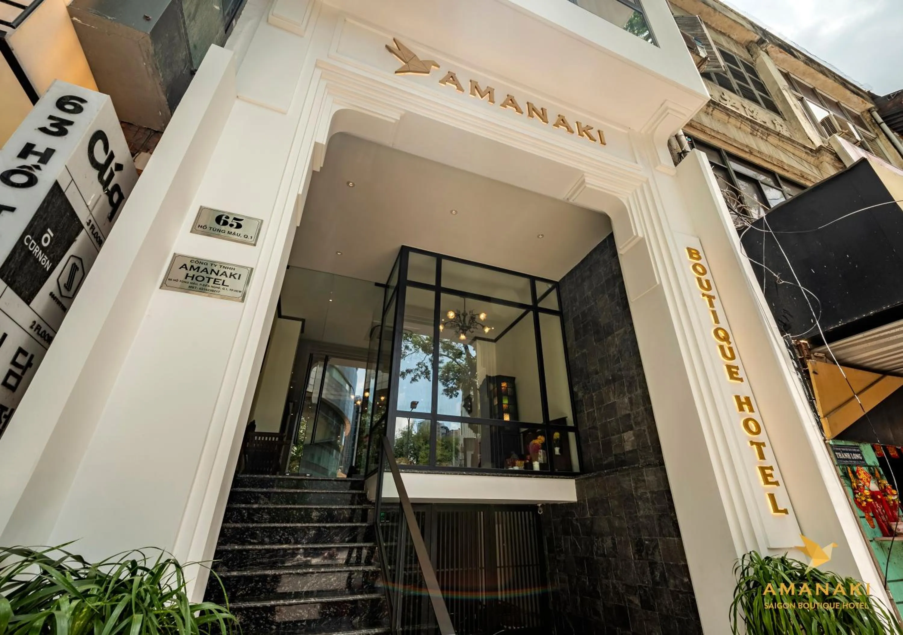 Facade/entrance in Amanaki Saigon Boutique Hotel