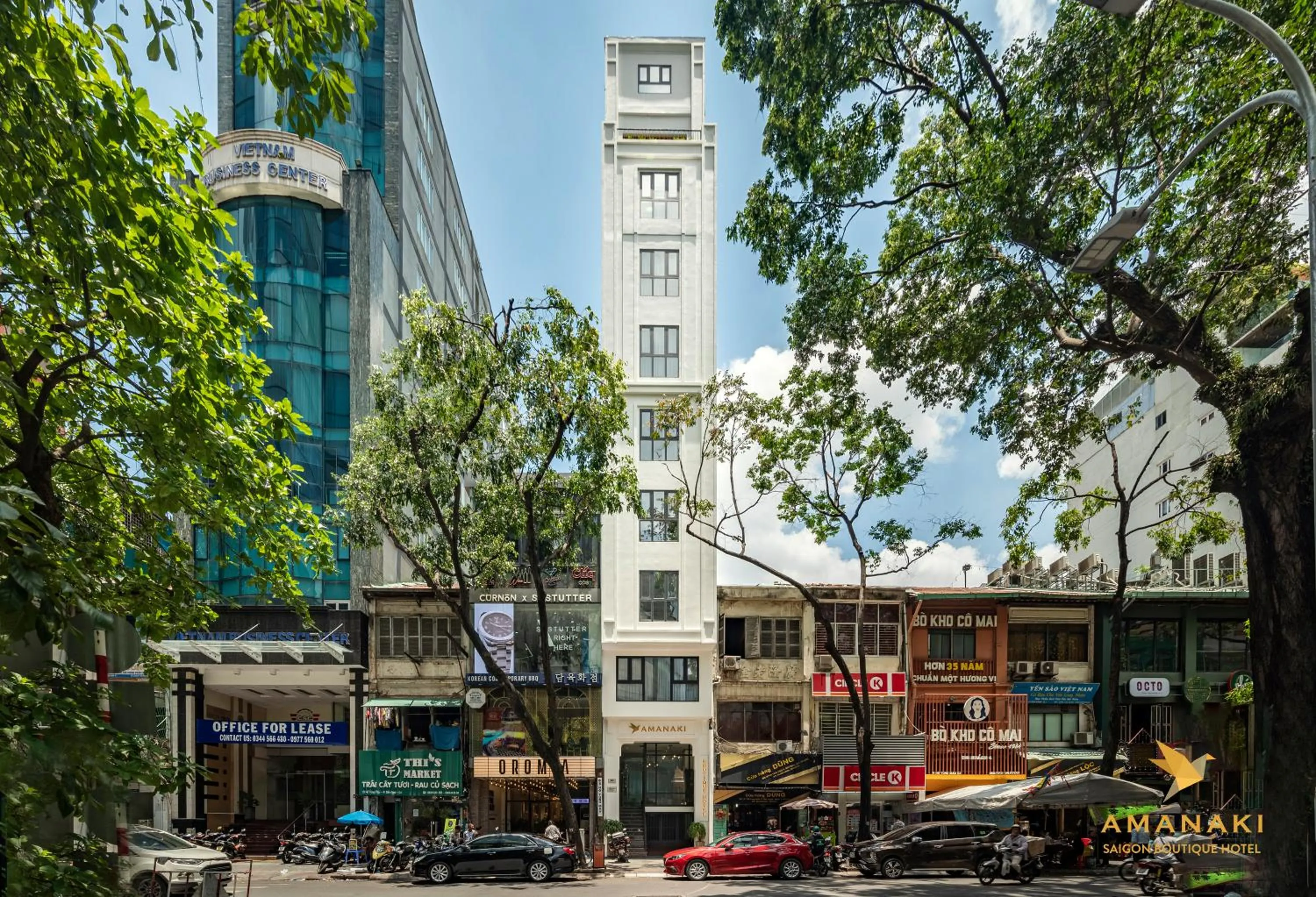Property building in Amanaki Saigon Boutique Hotel