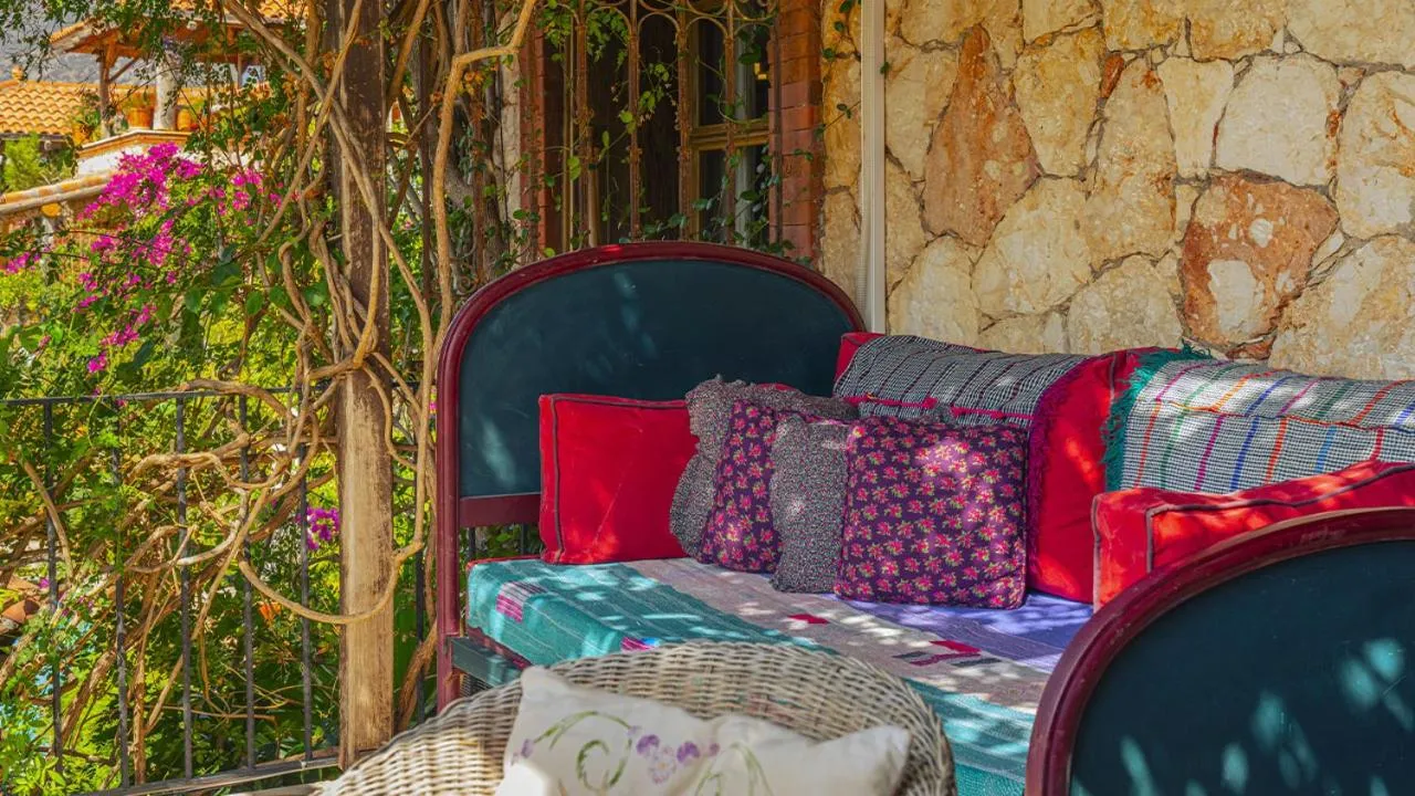 Seating area in Fidanka Hotel