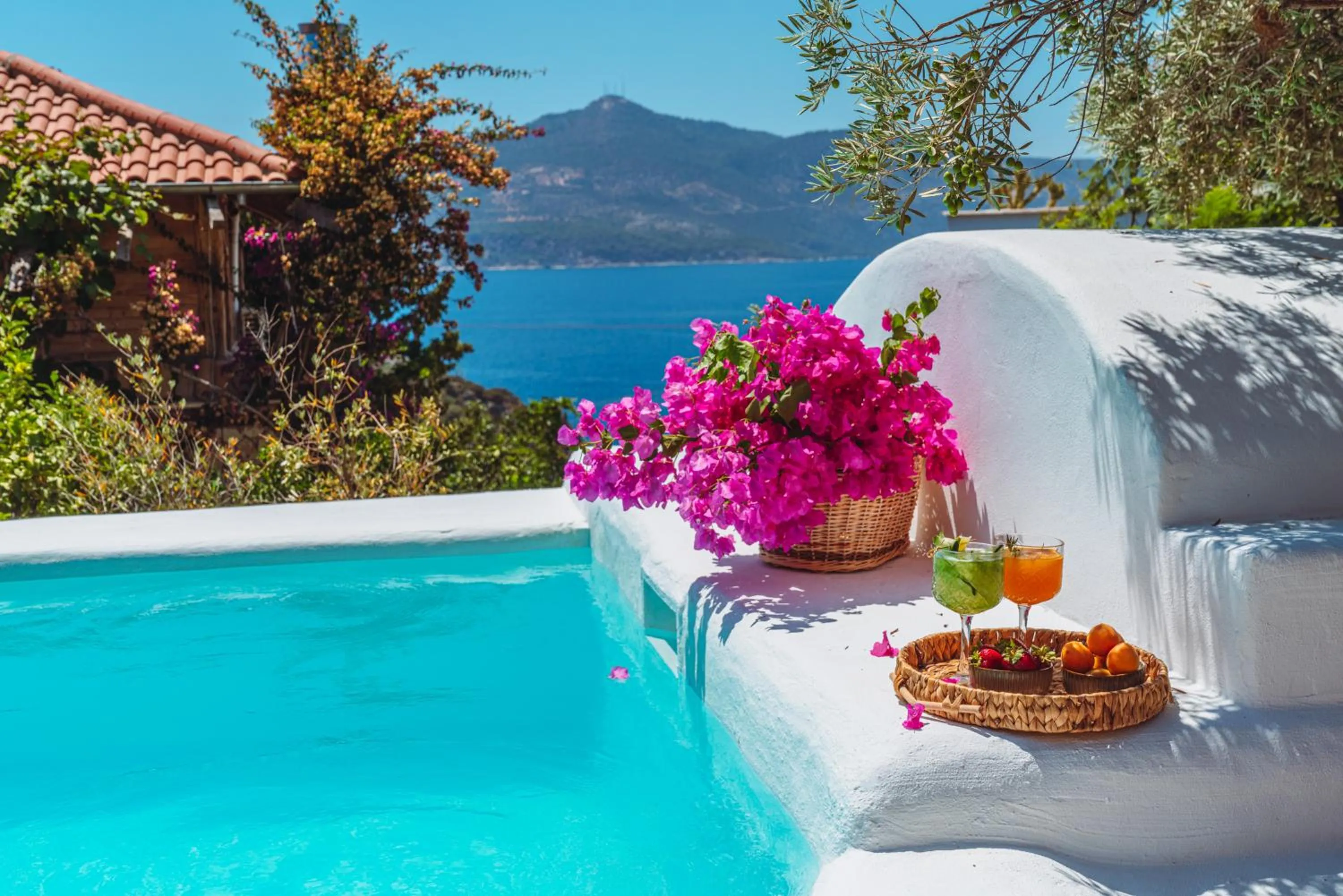 Swimming pool in Fidanka Hotel