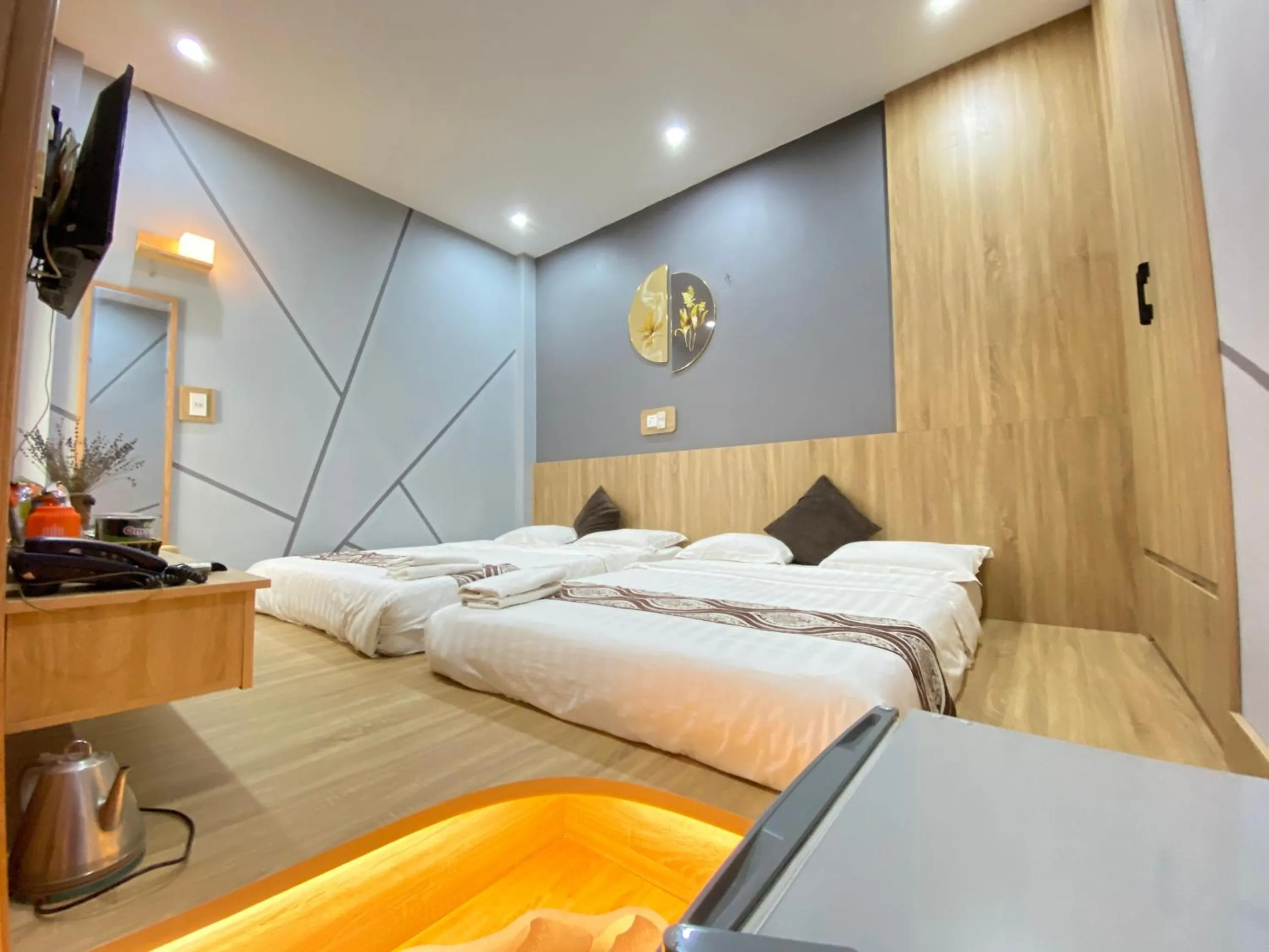 Bed in Hong My Hotel