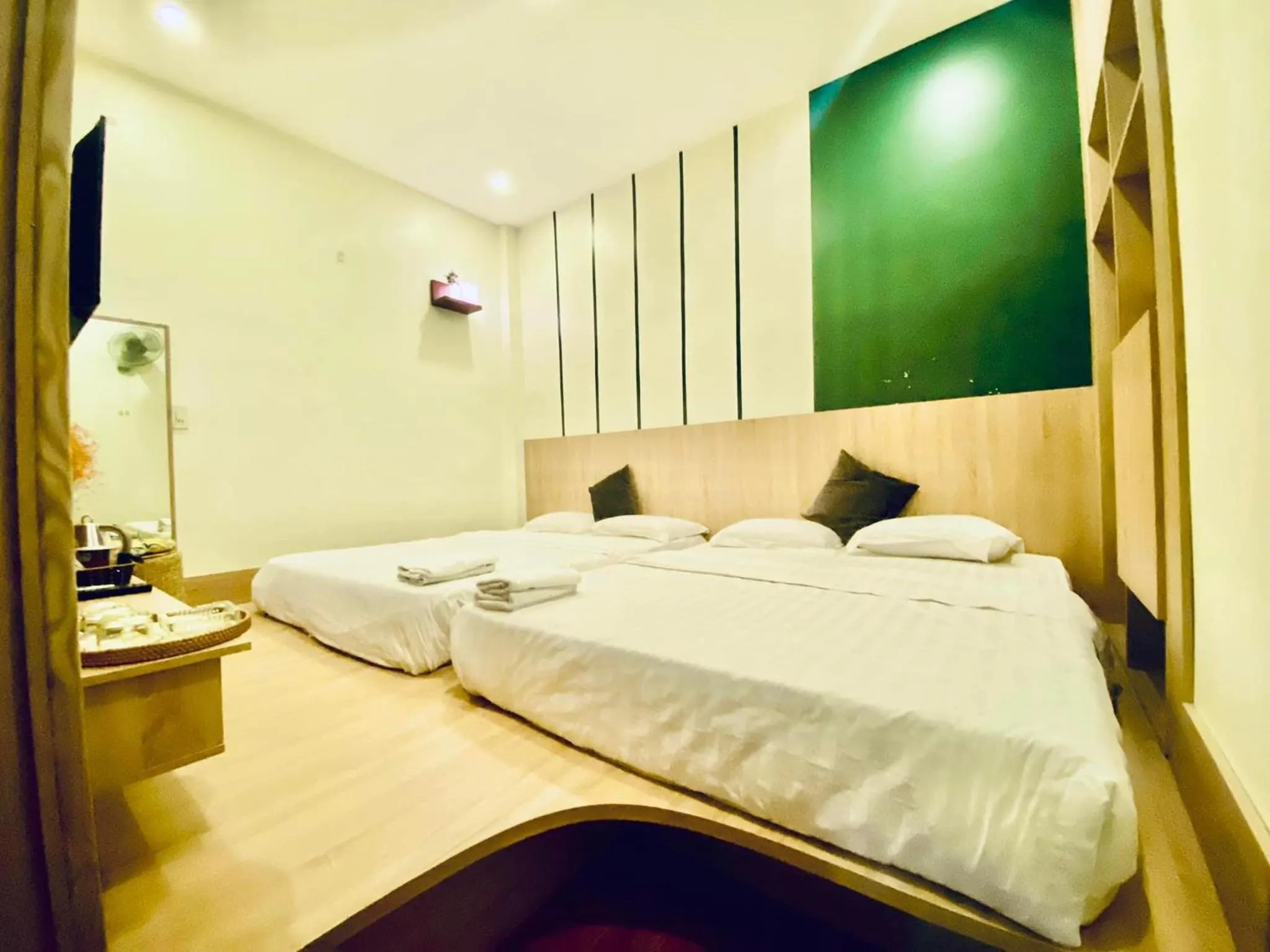 Bed in Hong My Hotel