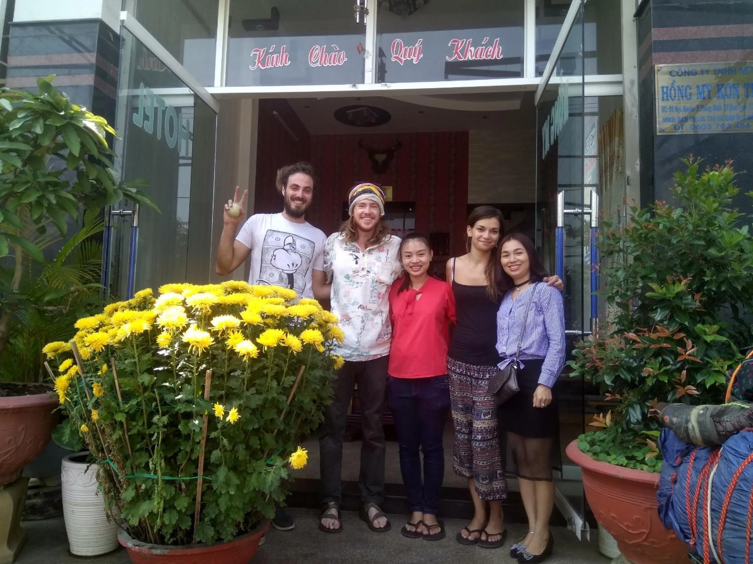 Family in Hong My Hotel