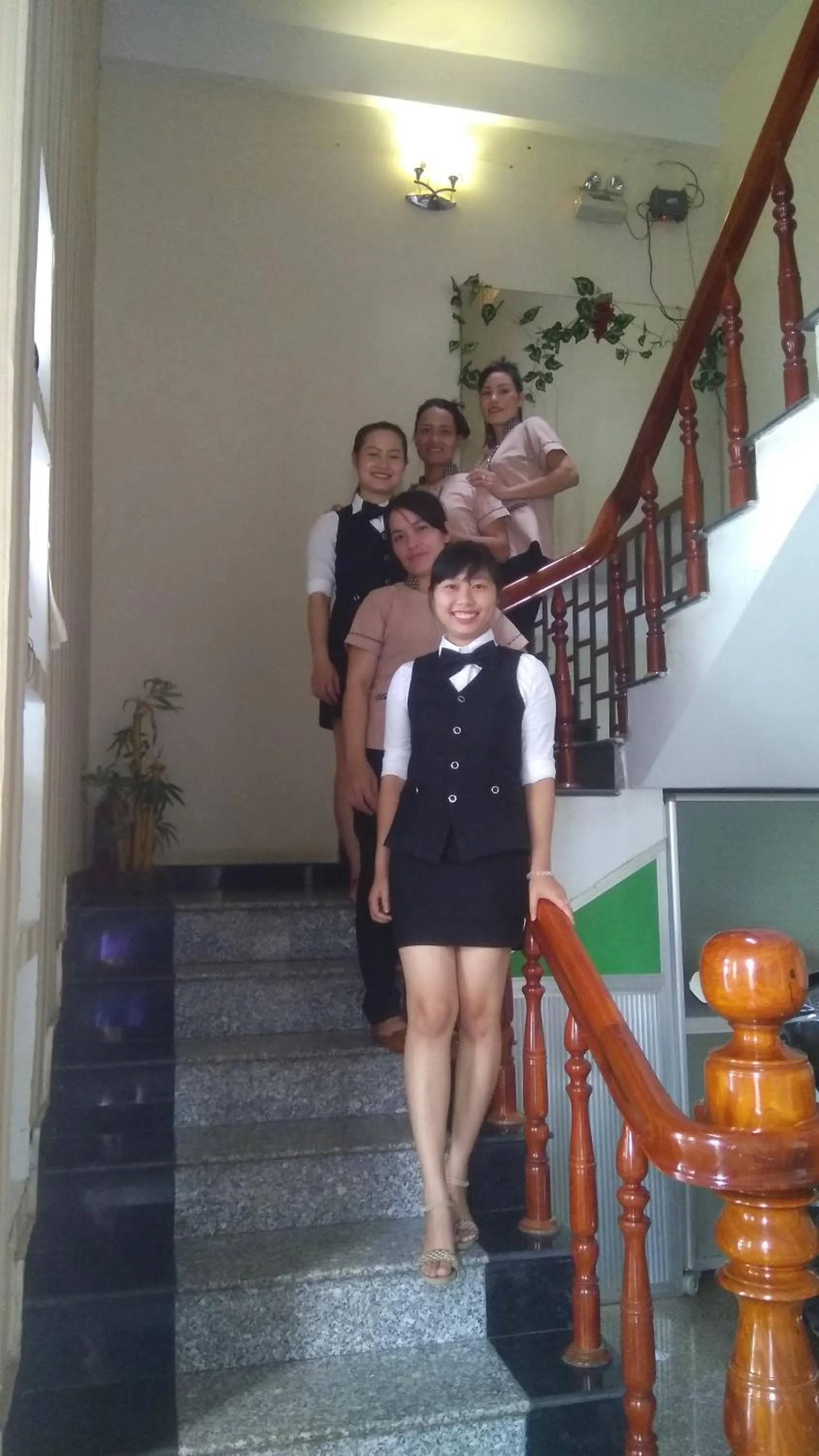 Staff in Hong My Hotel