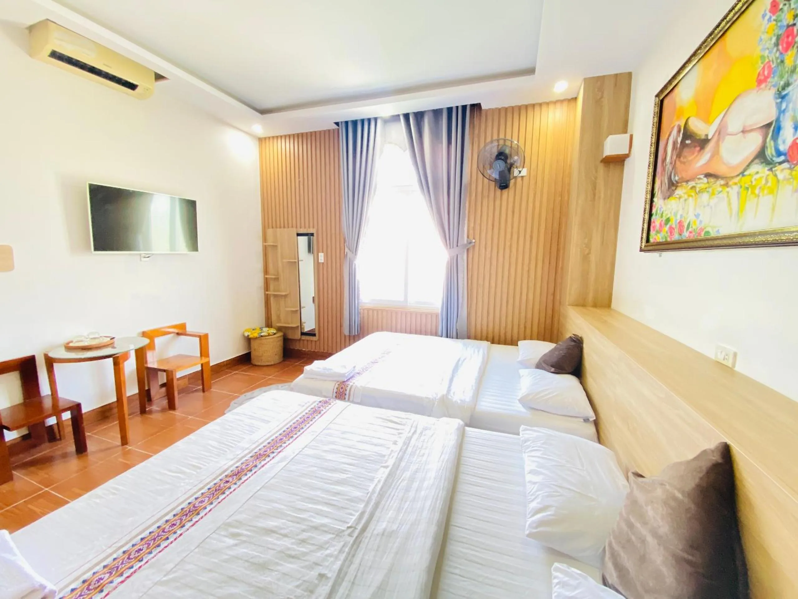 Bed in Hong My Hotel