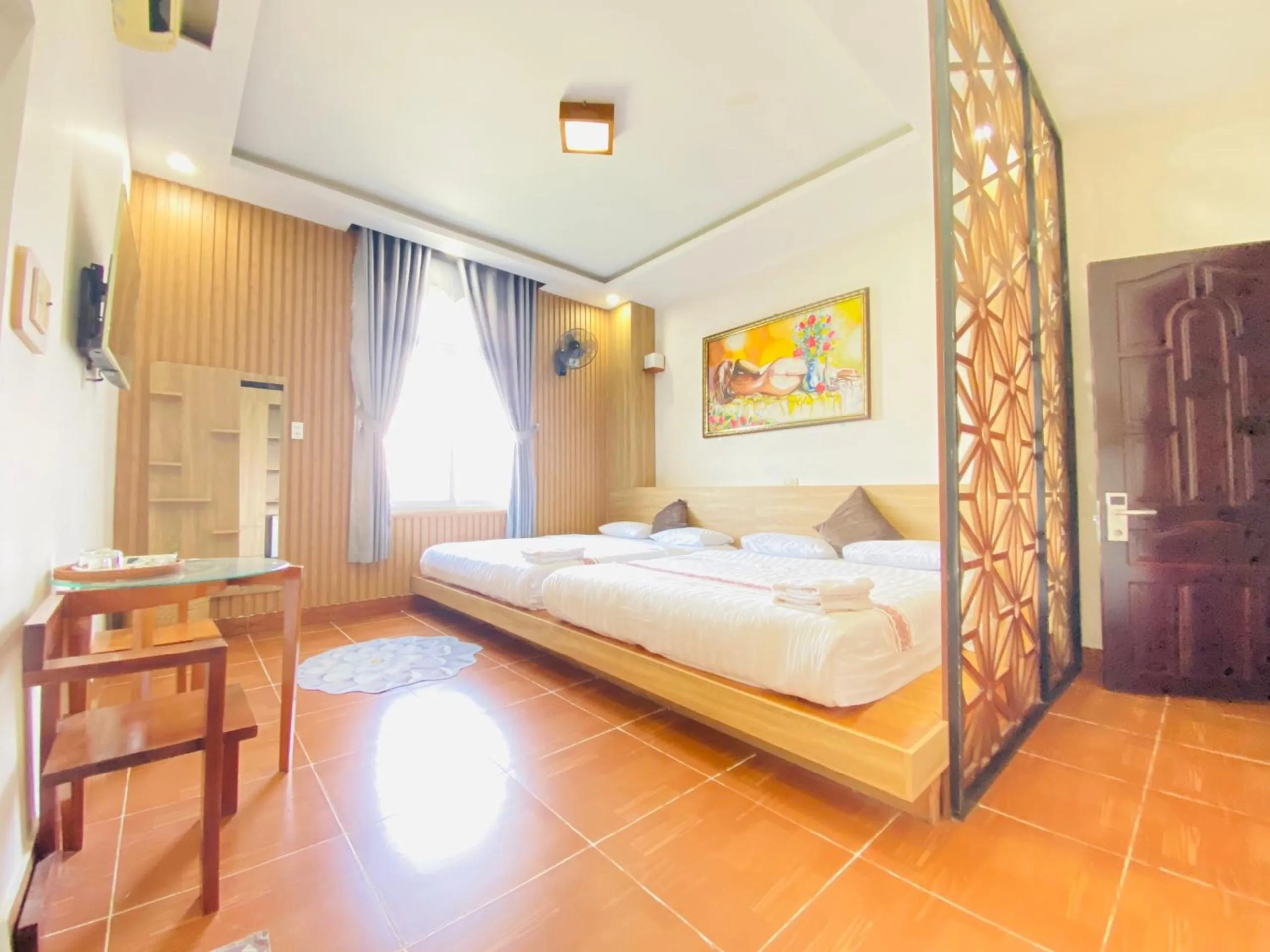 Bed in Hong My Hotel