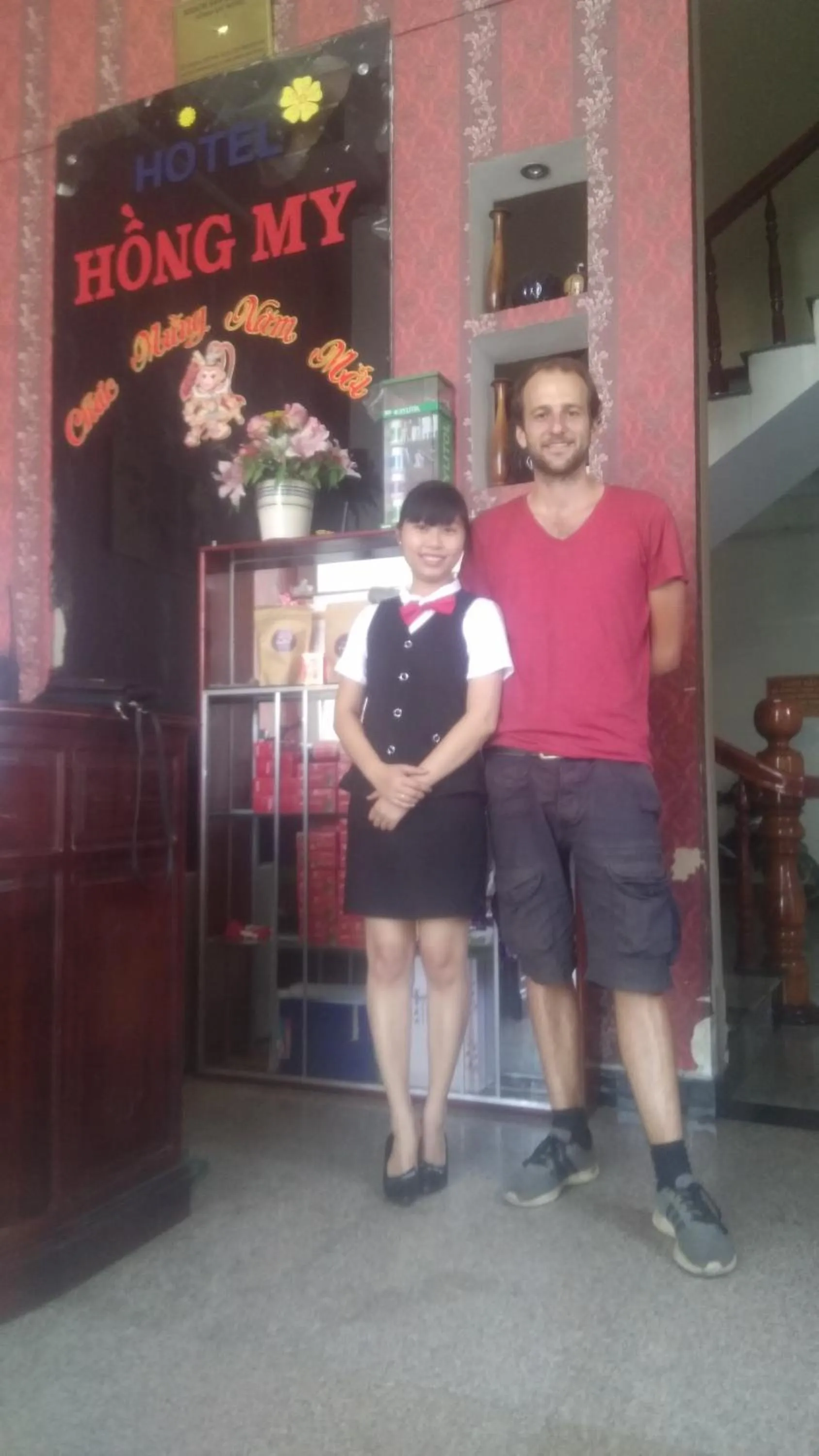 Staff in Hong My Hotel