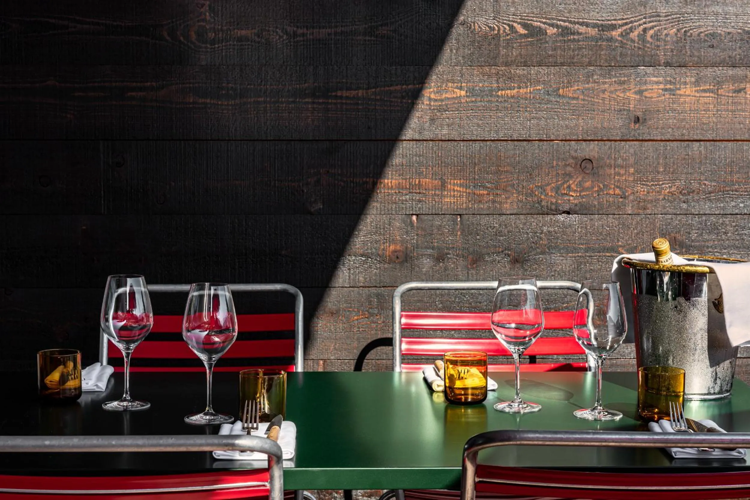 Patio in Experimental Chalet