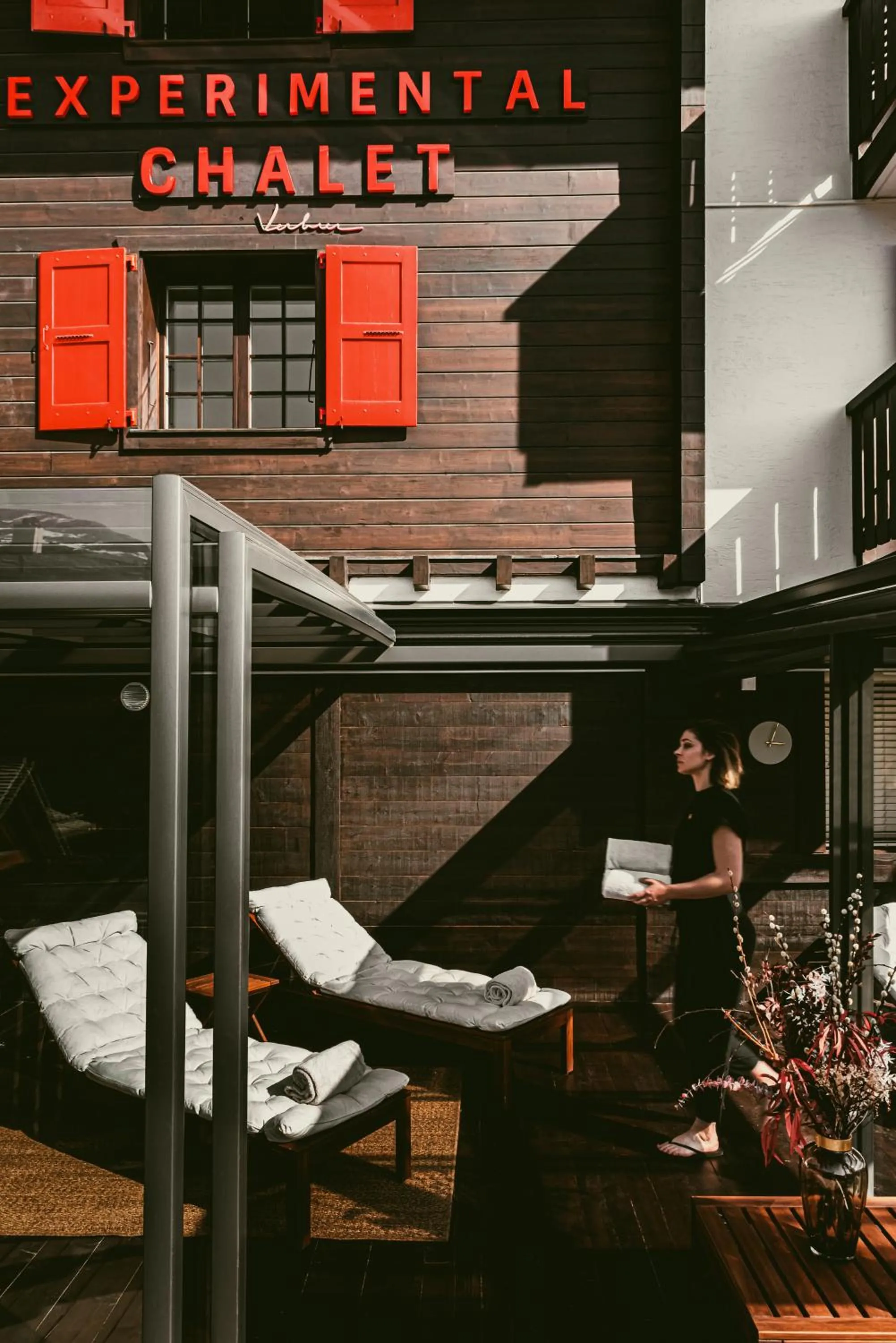 Solarium in Experimental Chalet