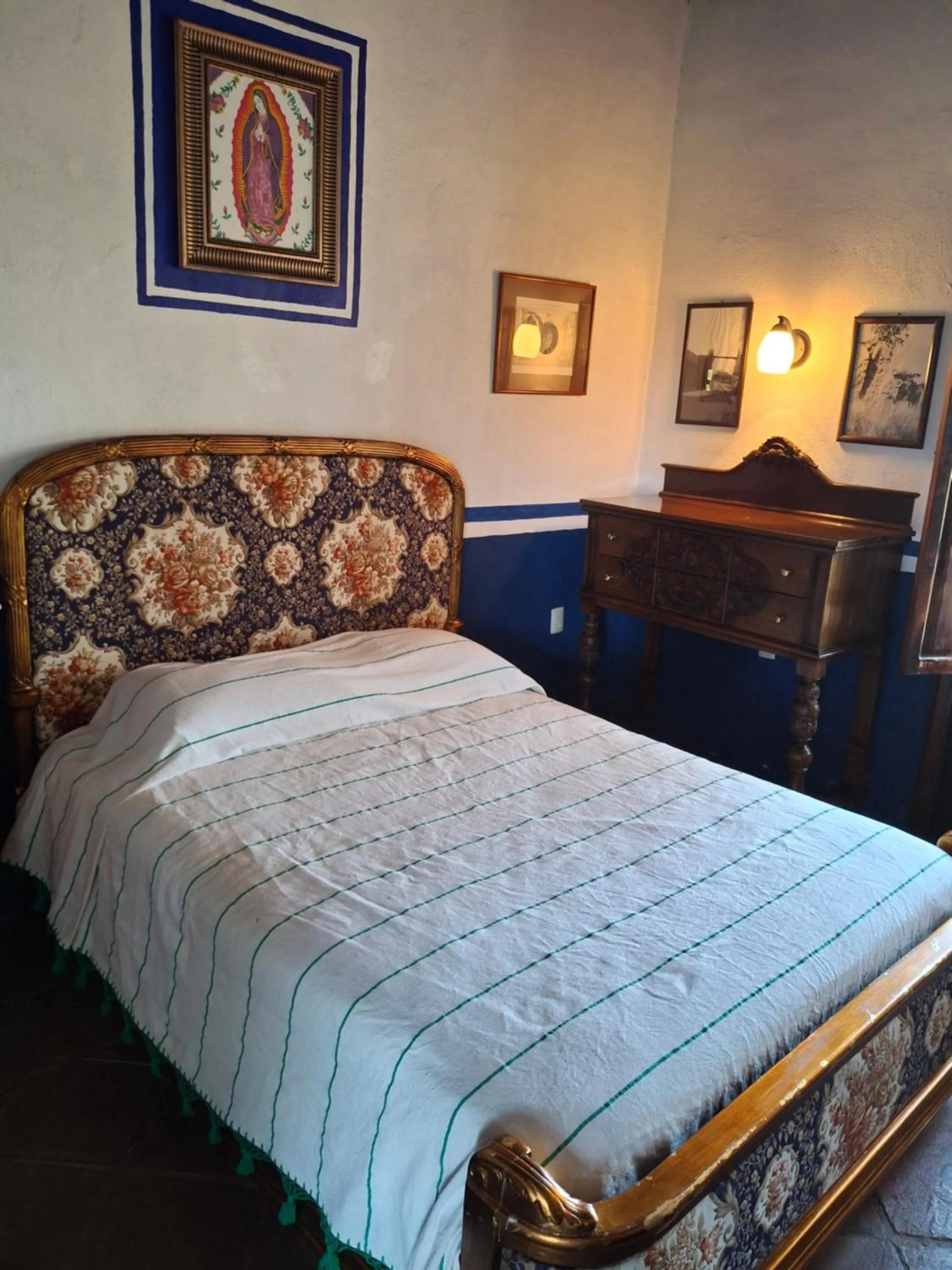 Bed in Hacienda Santa Clara, Morelos, Tenango, Jantetelco