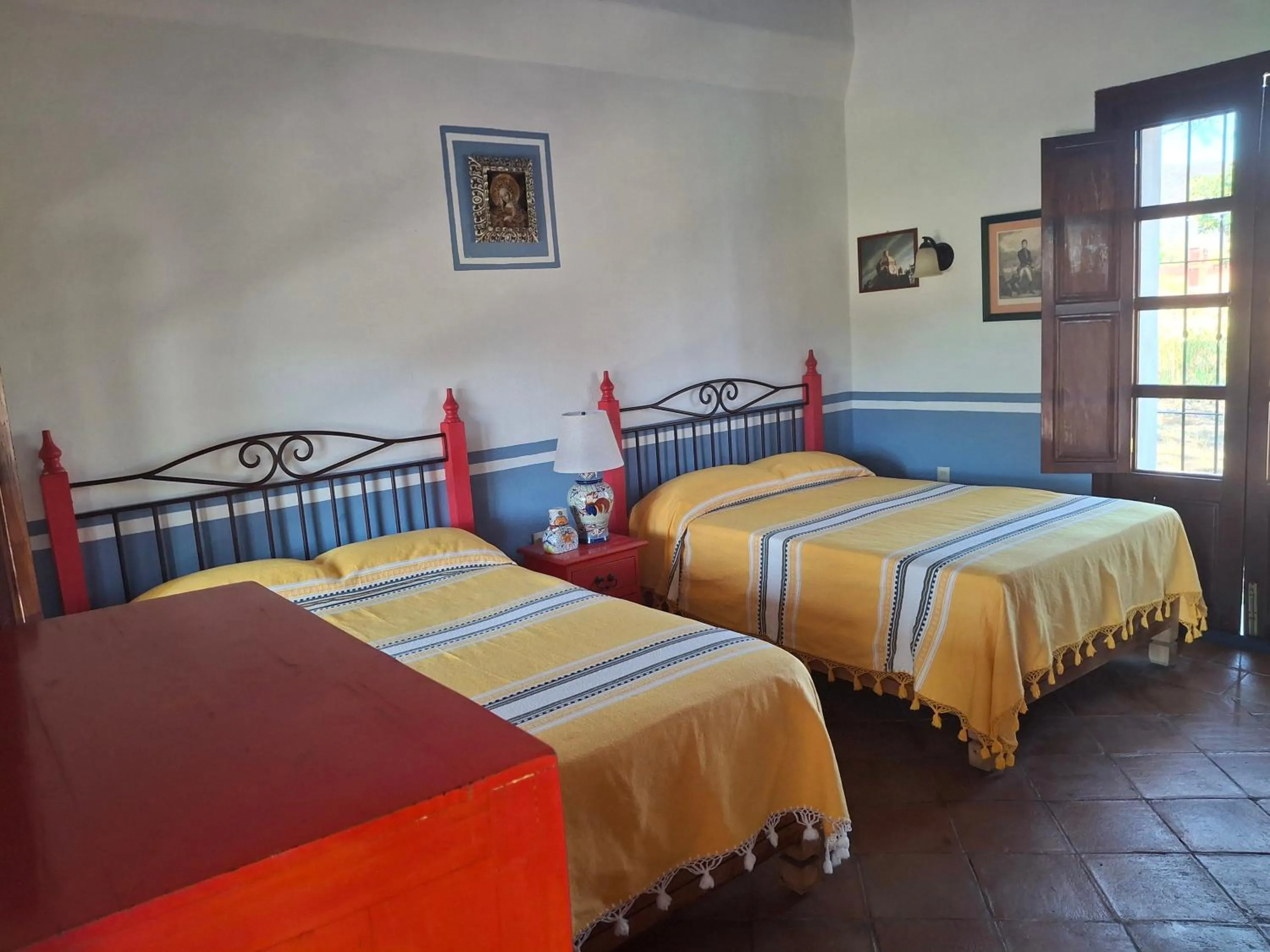 Bed in Hacienda Santa Clara, Morelos, Tenango, Jantetelco