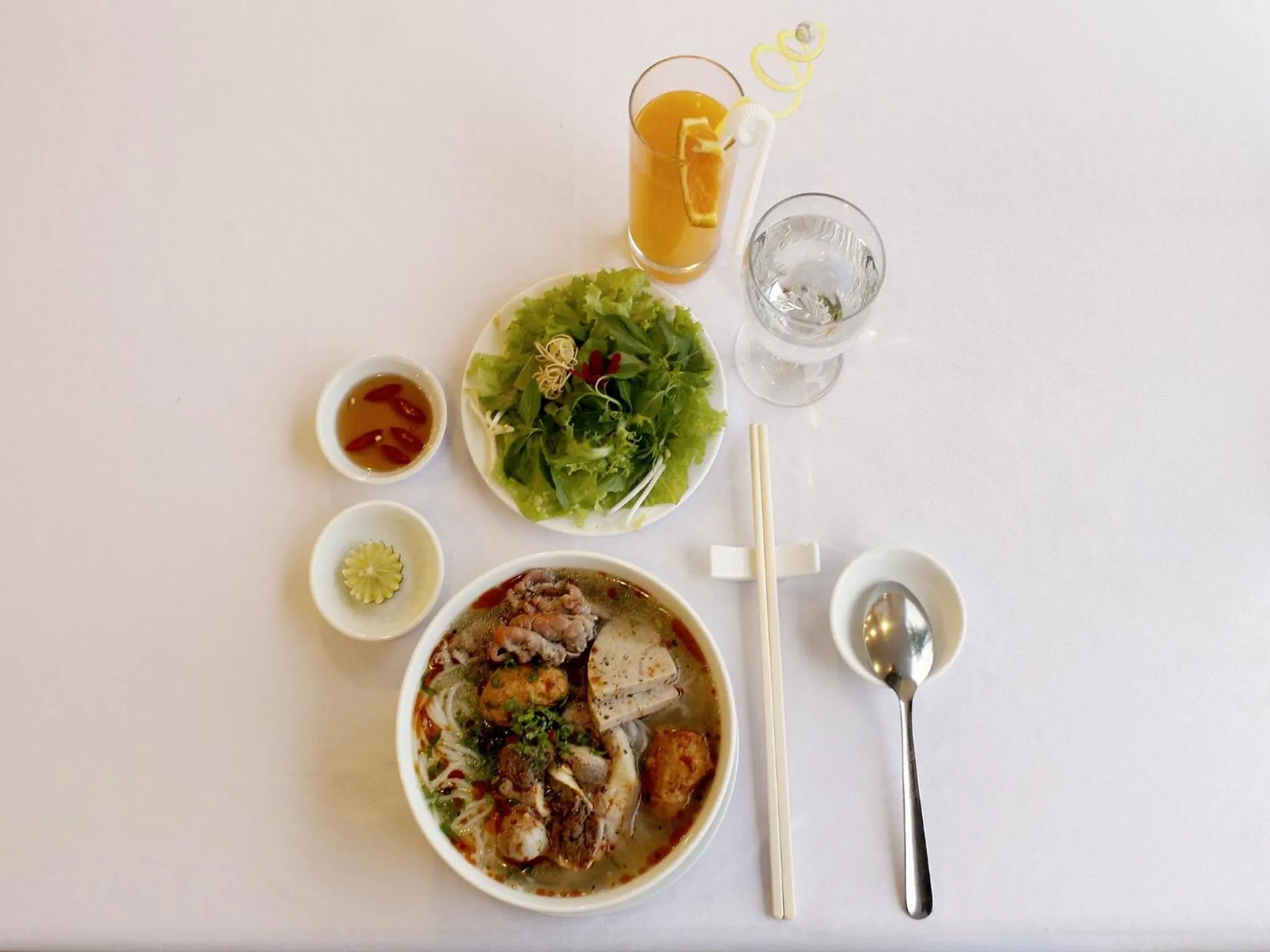 Food in Cosiana Hue Hotel