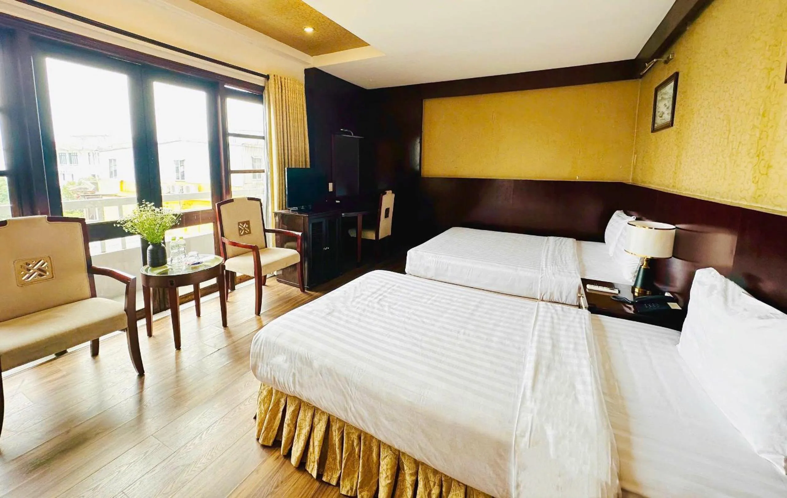 Bed in Cosiana Hue Hotel