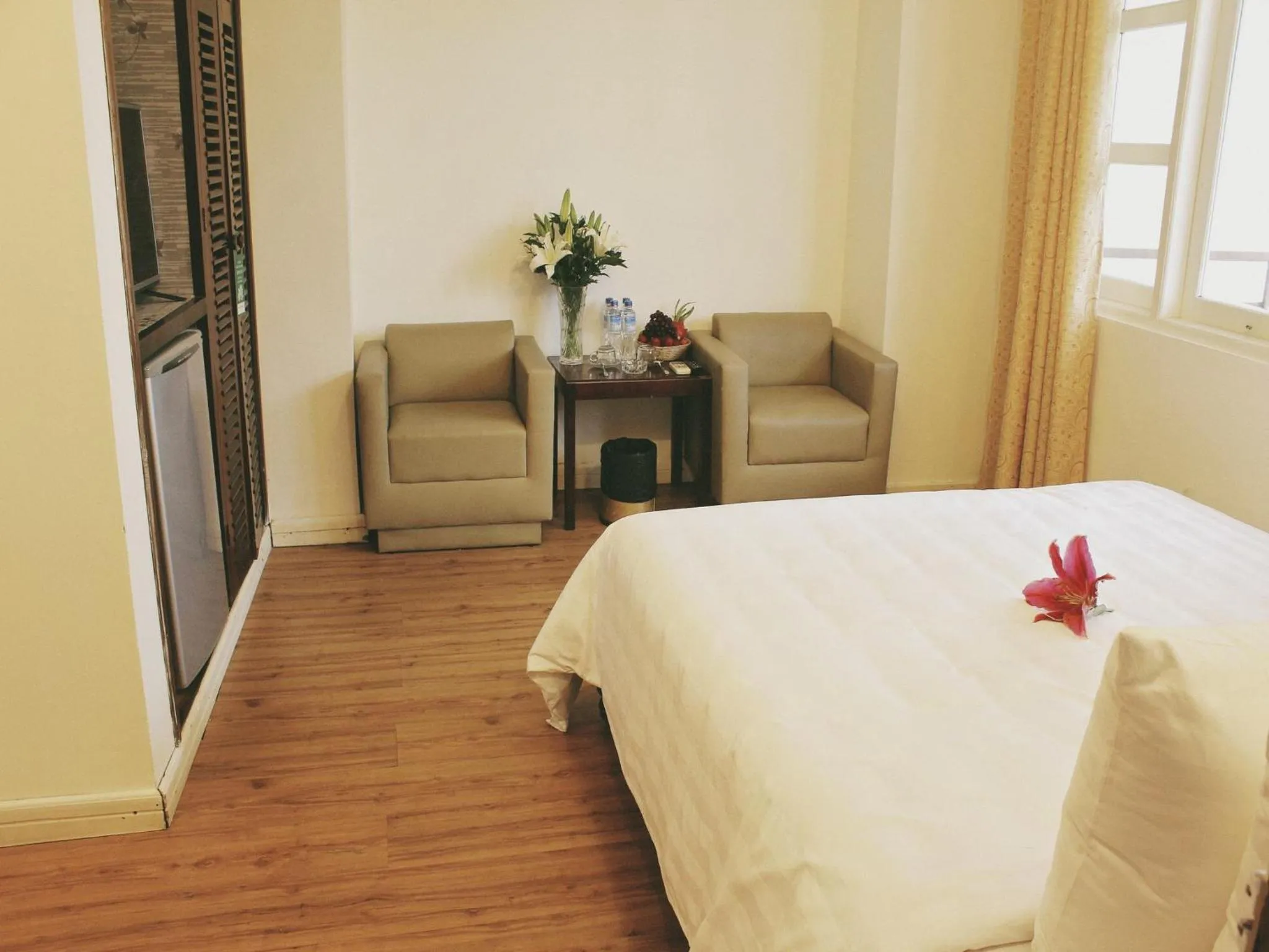 Bed in Cosiana Hue Hotel