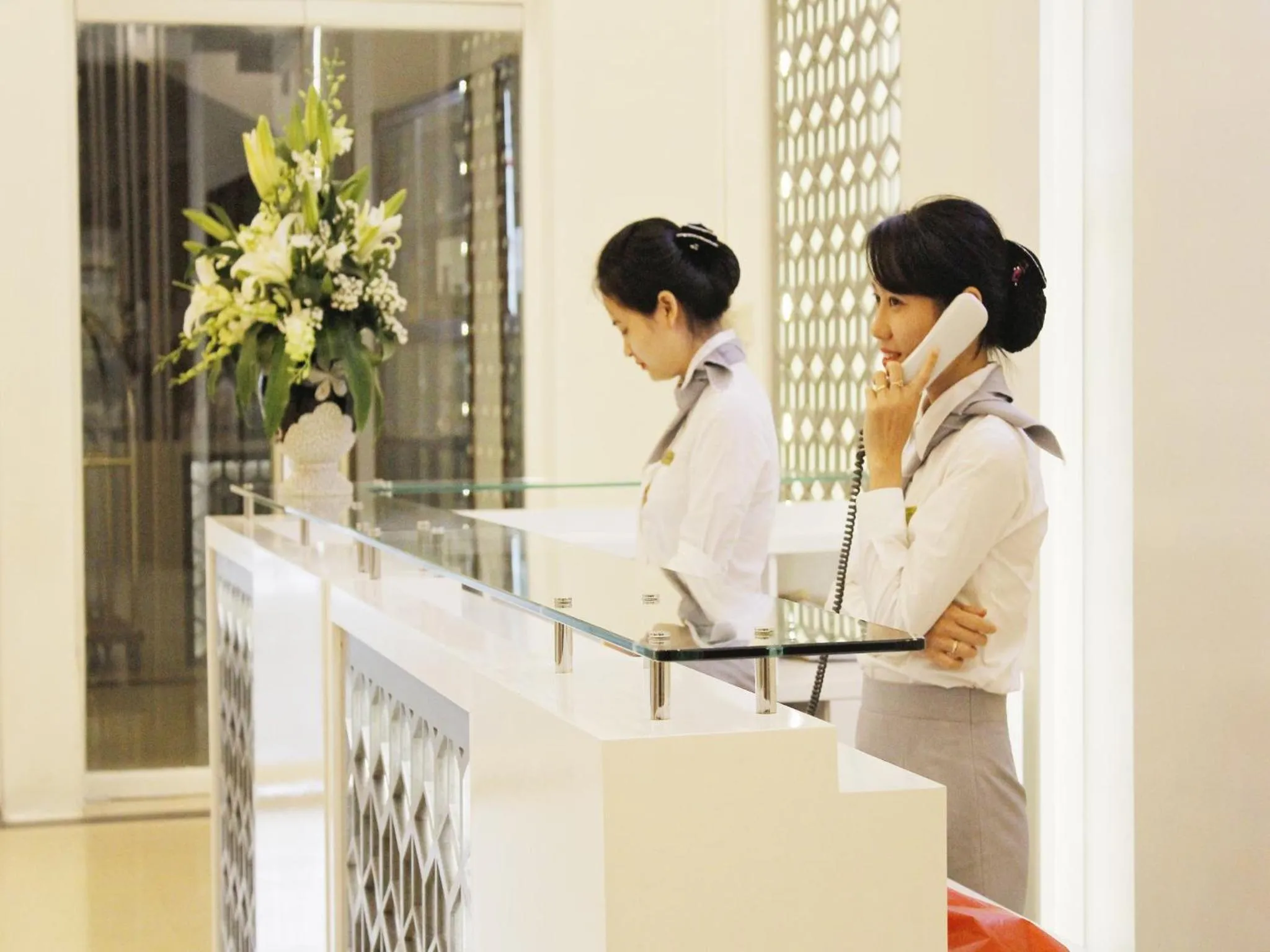 Staff in Cosiana Hue Hotel