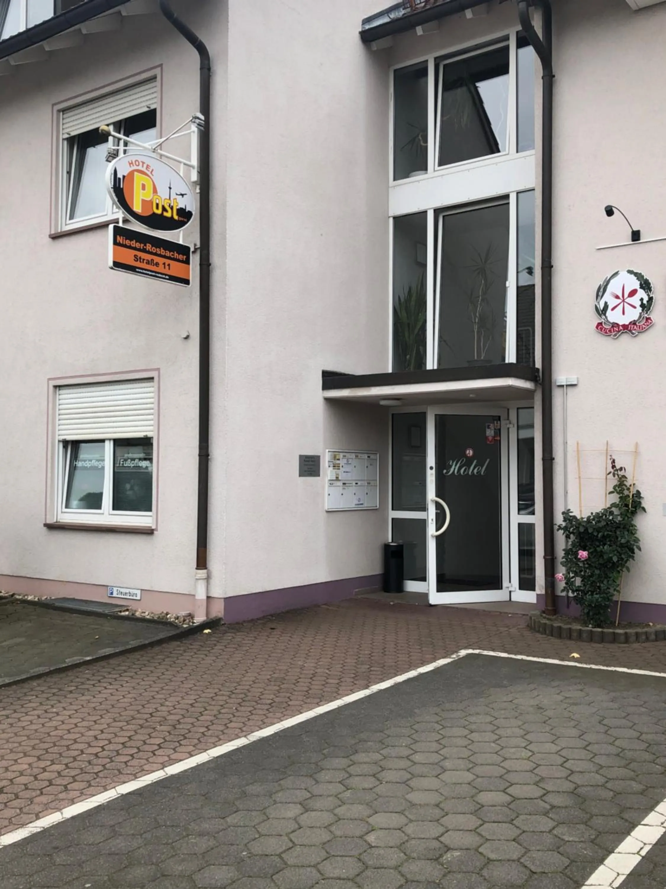 Property building in Hotel Post