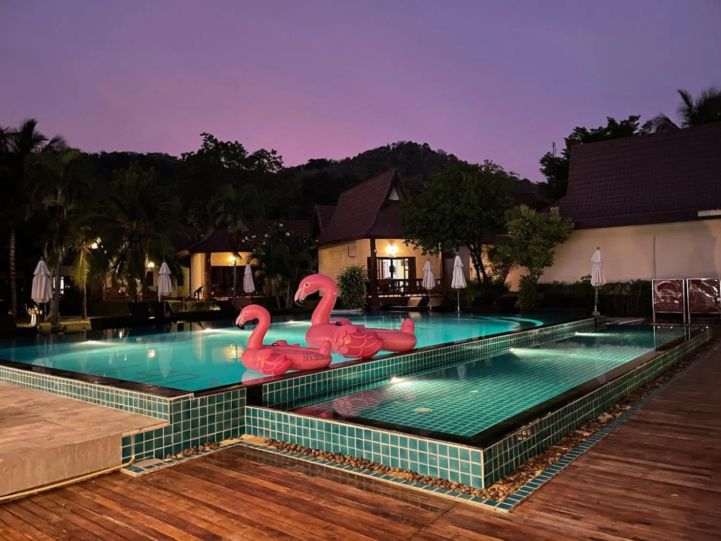 Swimming pool in Phi Phi Villa Resort