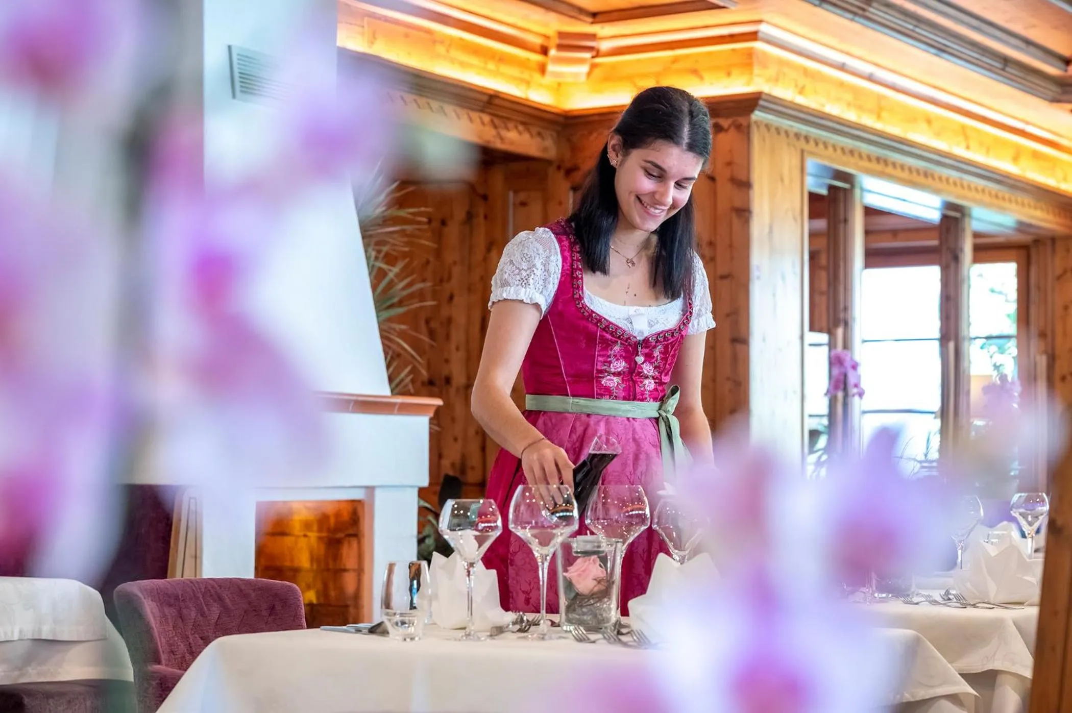 Restaurant/places to eat in Hotel Bergkristall