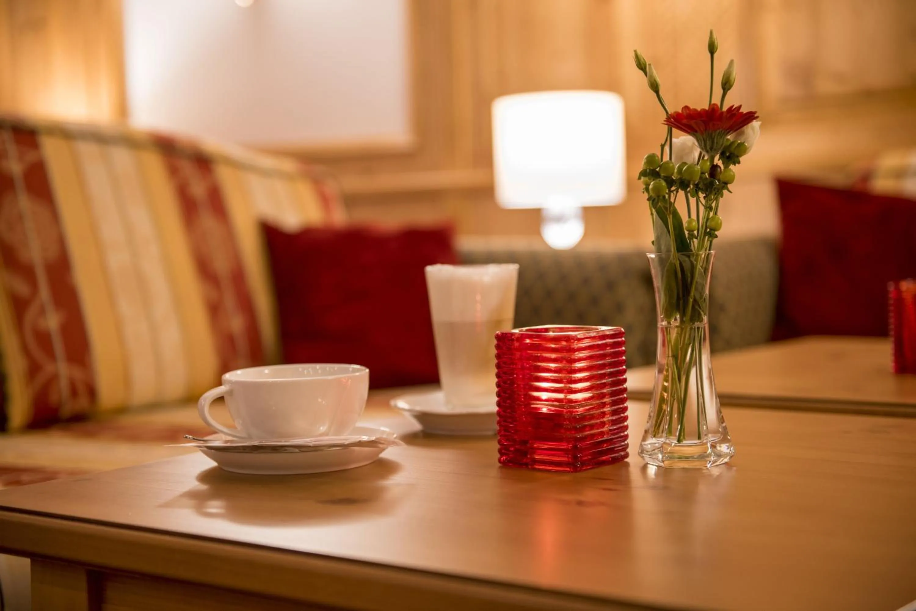 Lobby or reception in Hotel Bergkristall