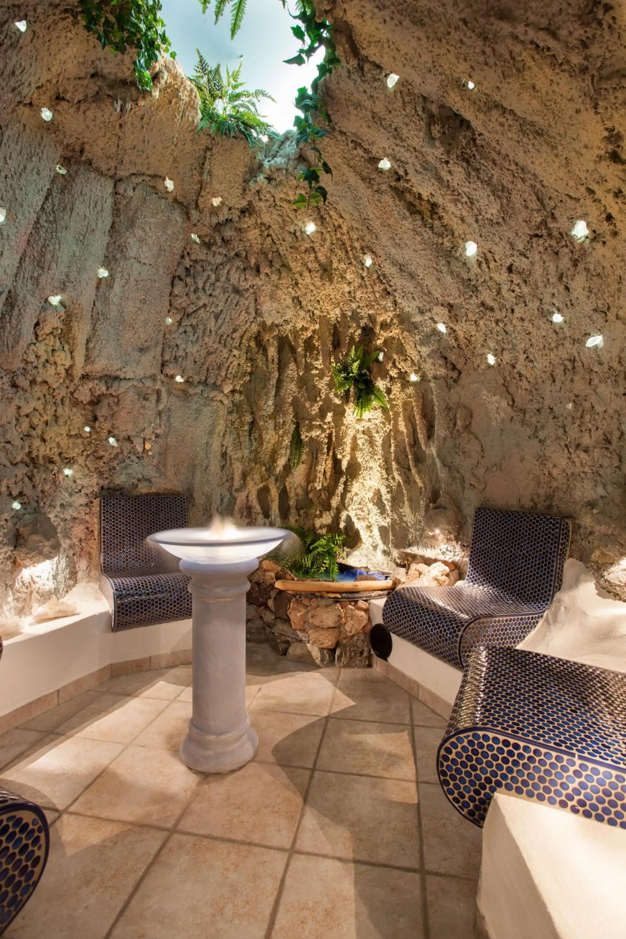 Spa and wellness centre/facilities in Hotel Bergkristall