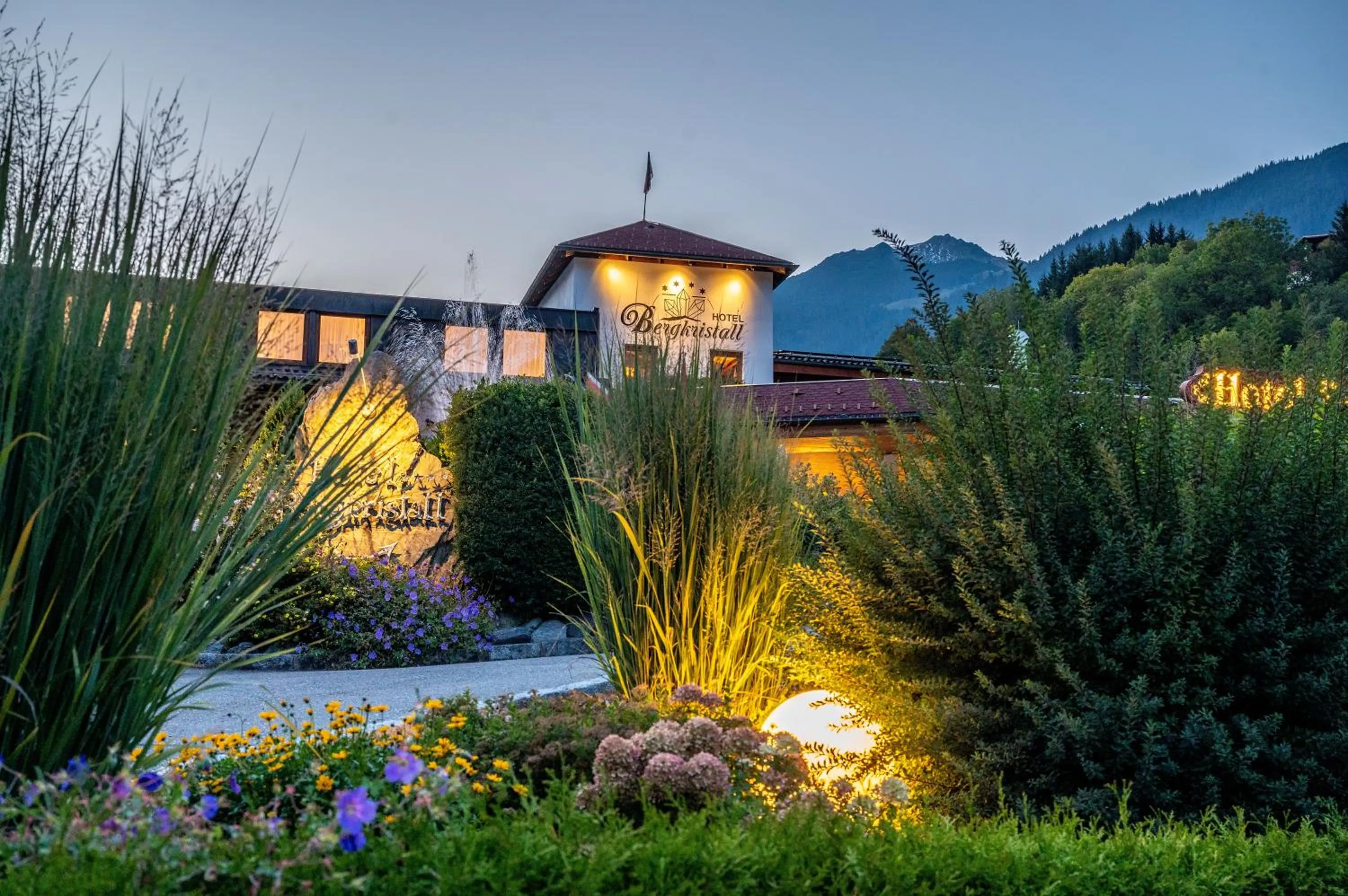 Property building in Hotel Bergkristall