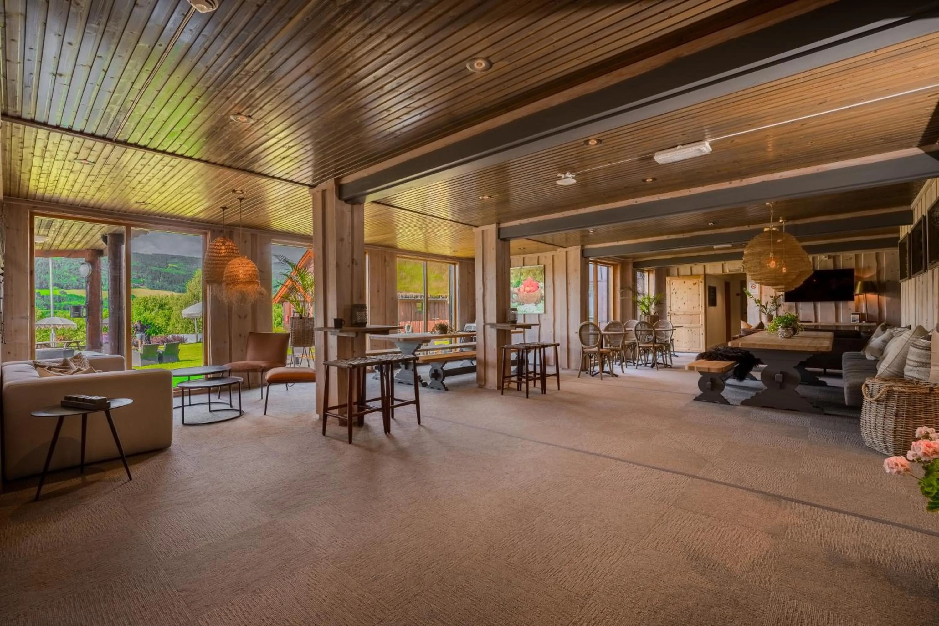 Lobby or reception in Lillehammer Turistsenter Budget Hotel