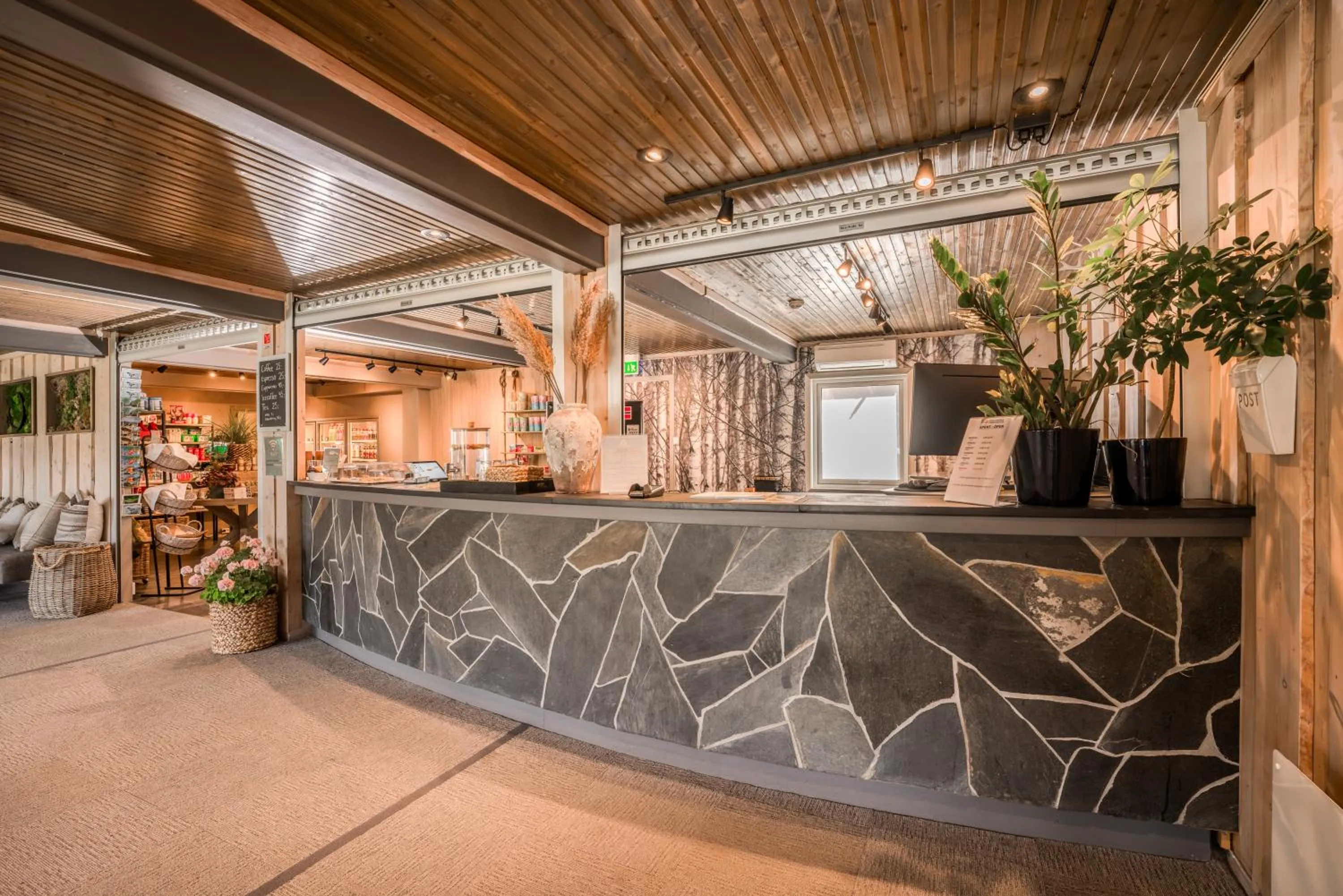 Lobby or reception in Lillehammer Turistsenter Budget Hotel