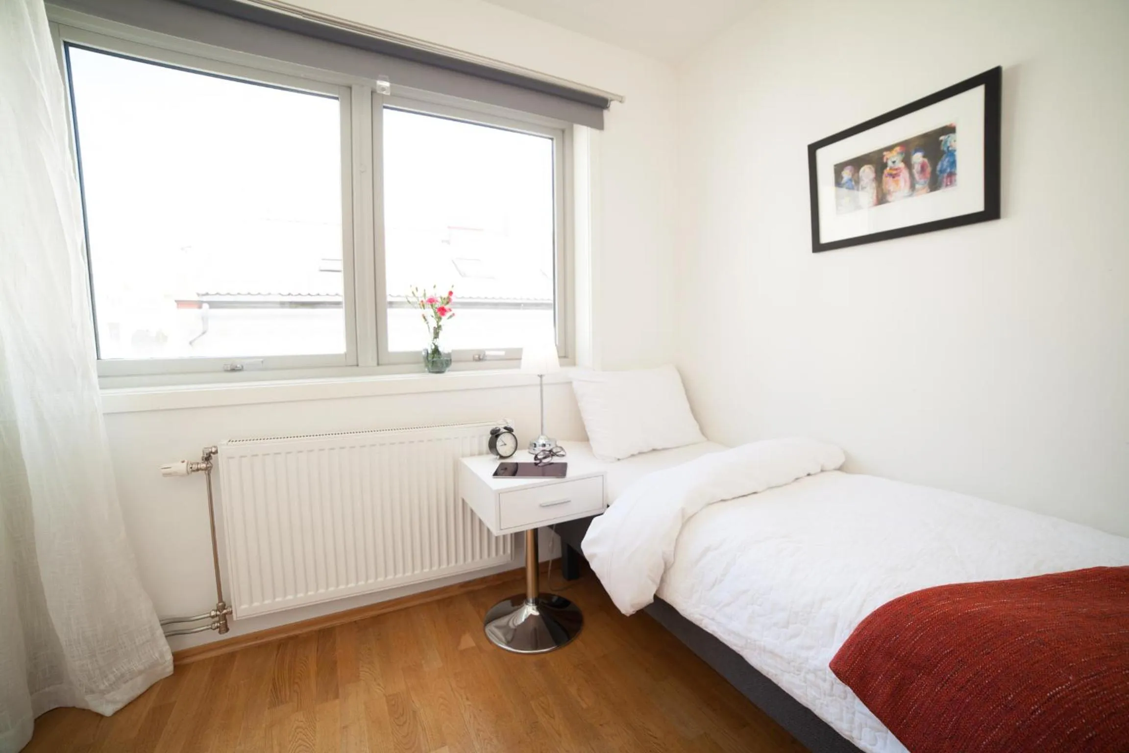 Bed in BJØRVIKA APARTMENTS, Teaterplassen, Oslo city center