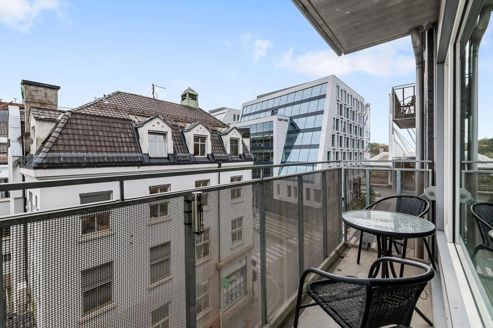 Balcony/Terrace in BJØRVIKA APARTMENTS, Teaterplassen, Oslo city center