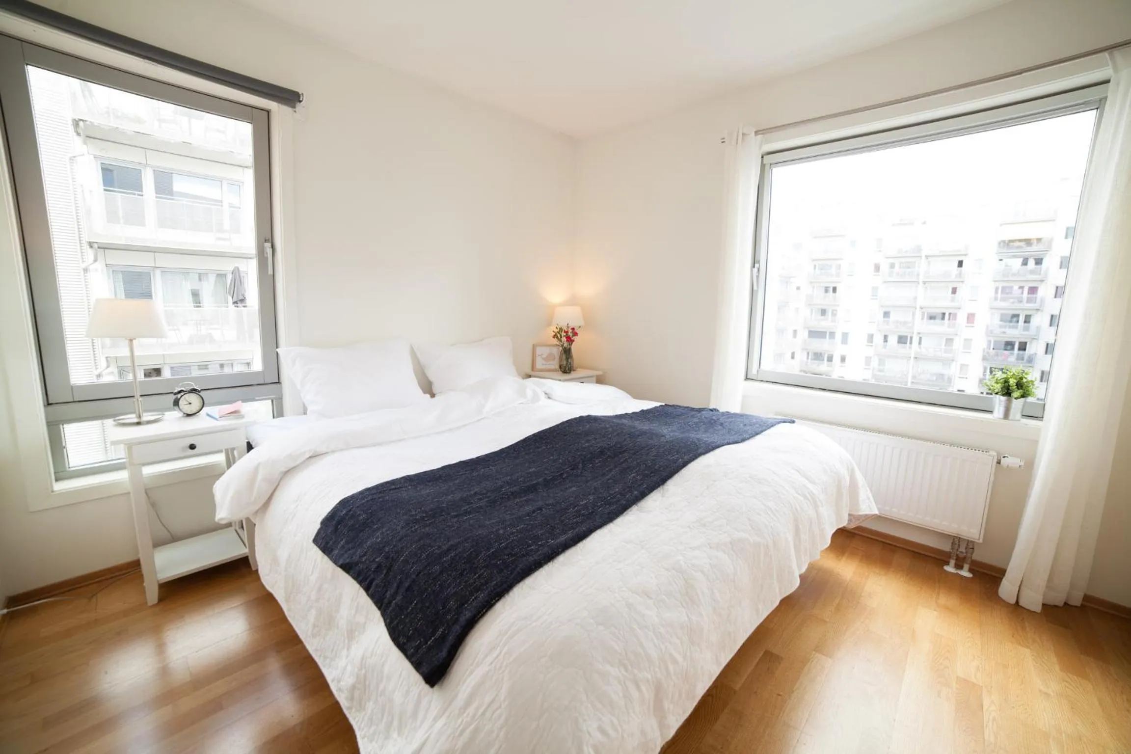 Bed in BJØRVIKA APARTMENTS, Teaterplassen, Oslo city center