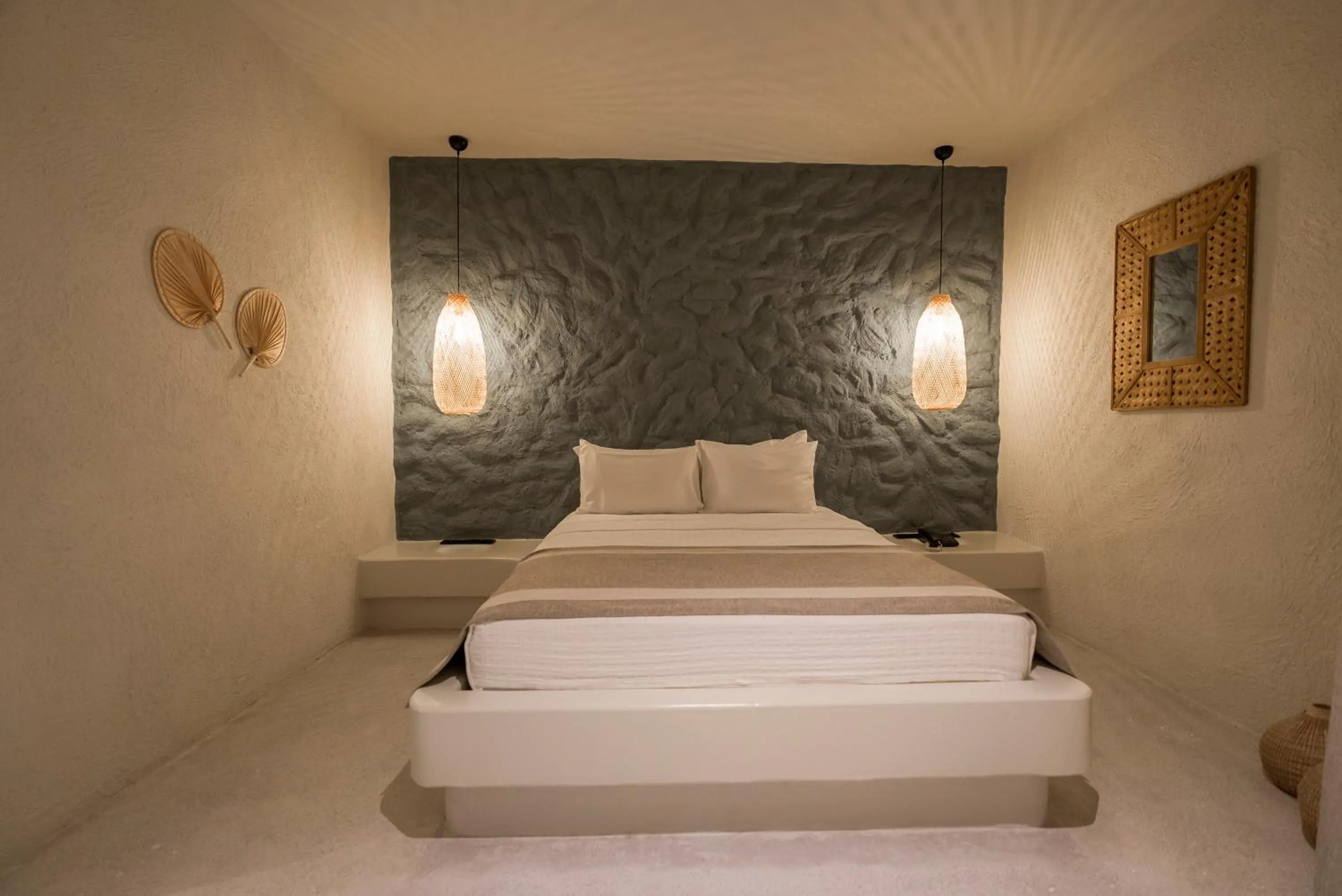 Bed in Bitez Corner Boutique Hotel