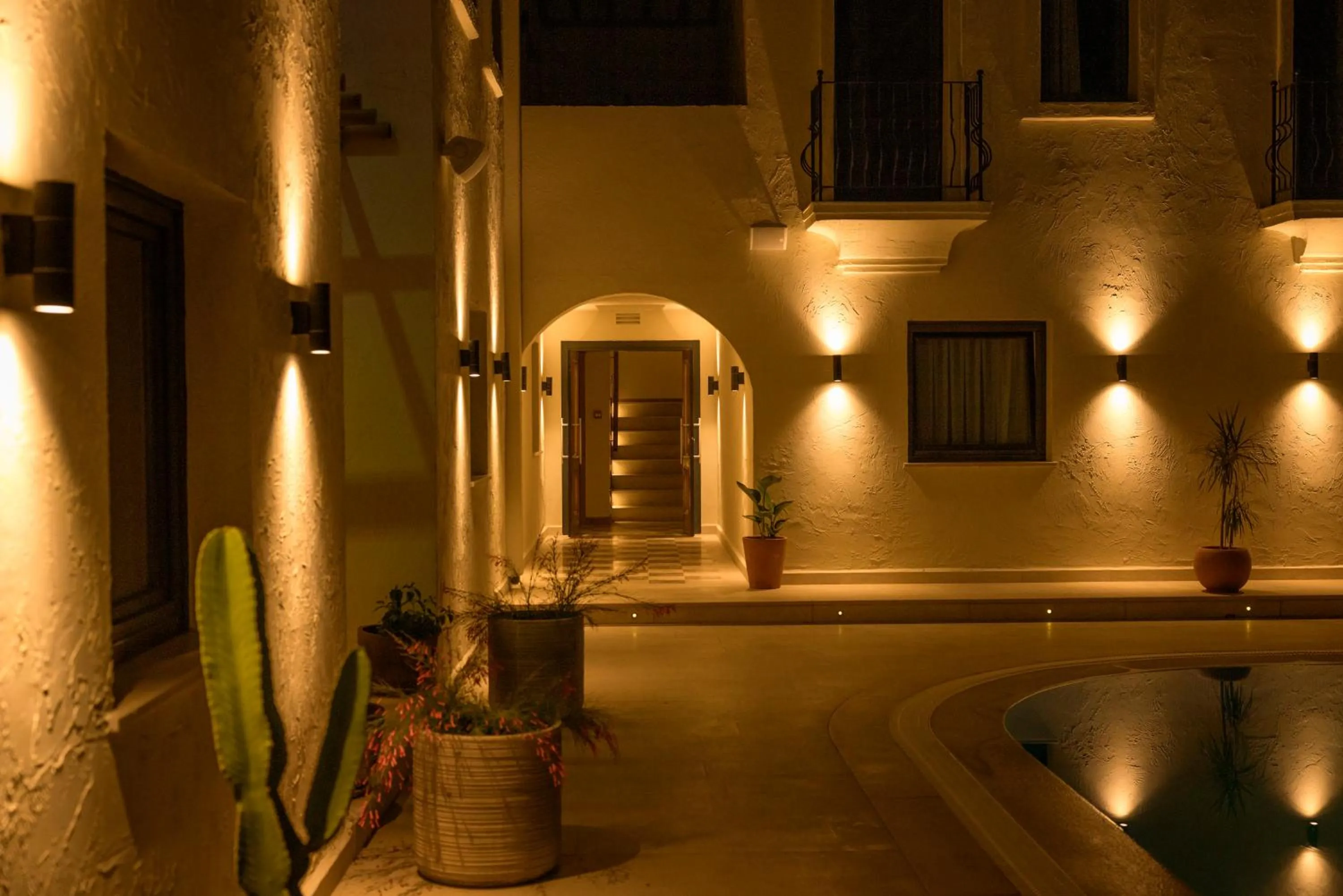 Swimming pool in Bitez Corner Boutique Hotel