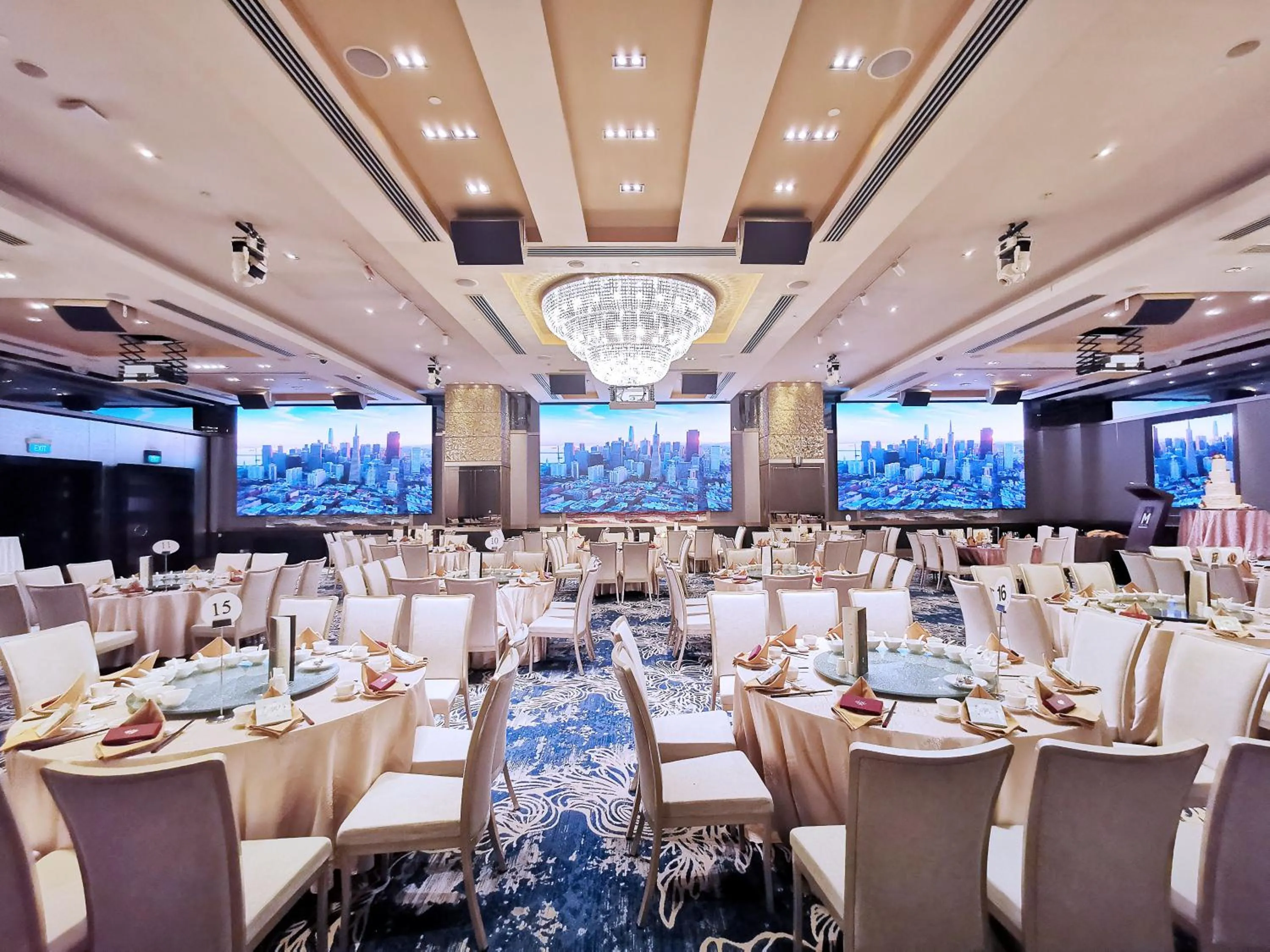 Banquet/Function facilities in M Hotel Singapore City Centre