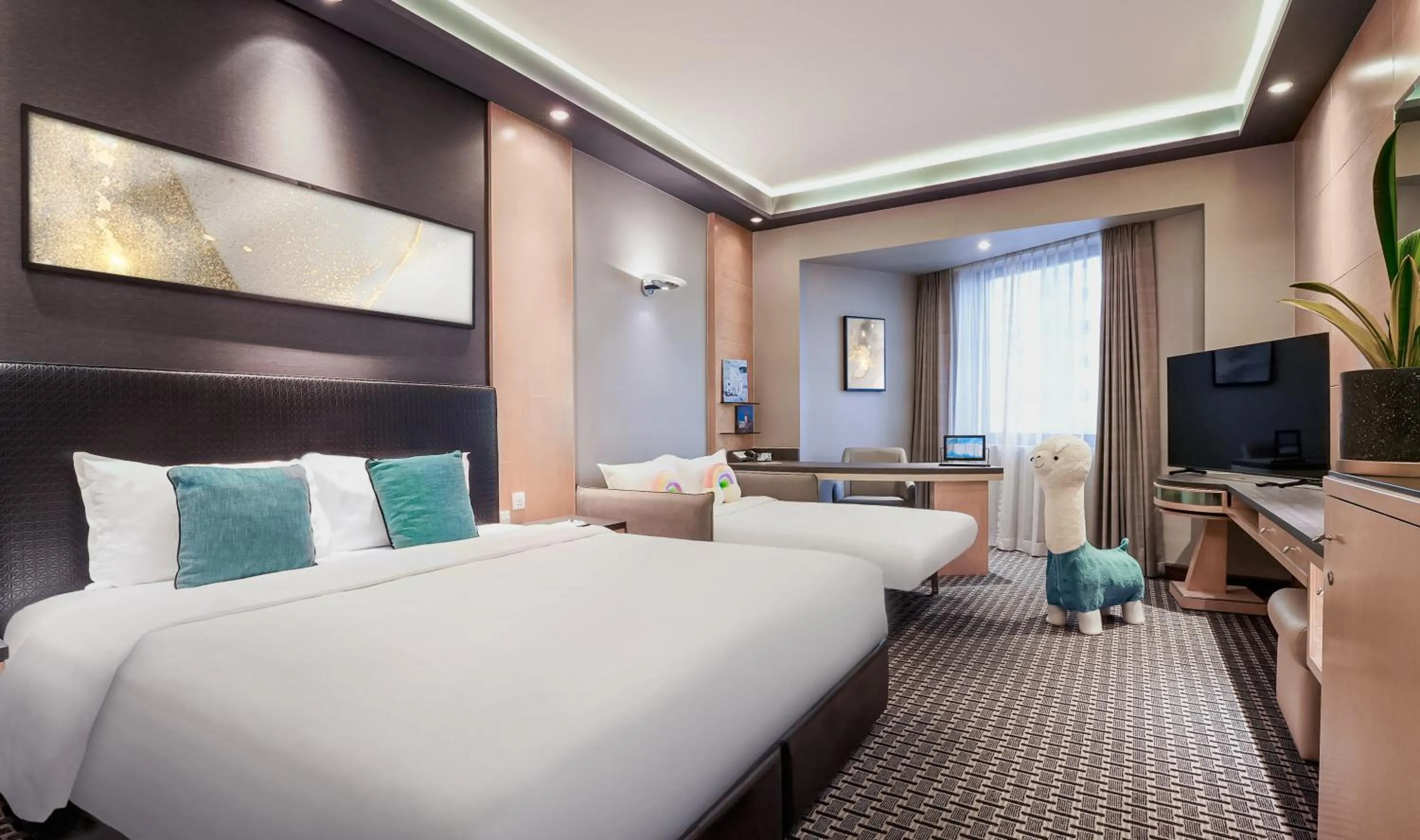 Bedroom, Bed in M Hotel Singapore City Centre