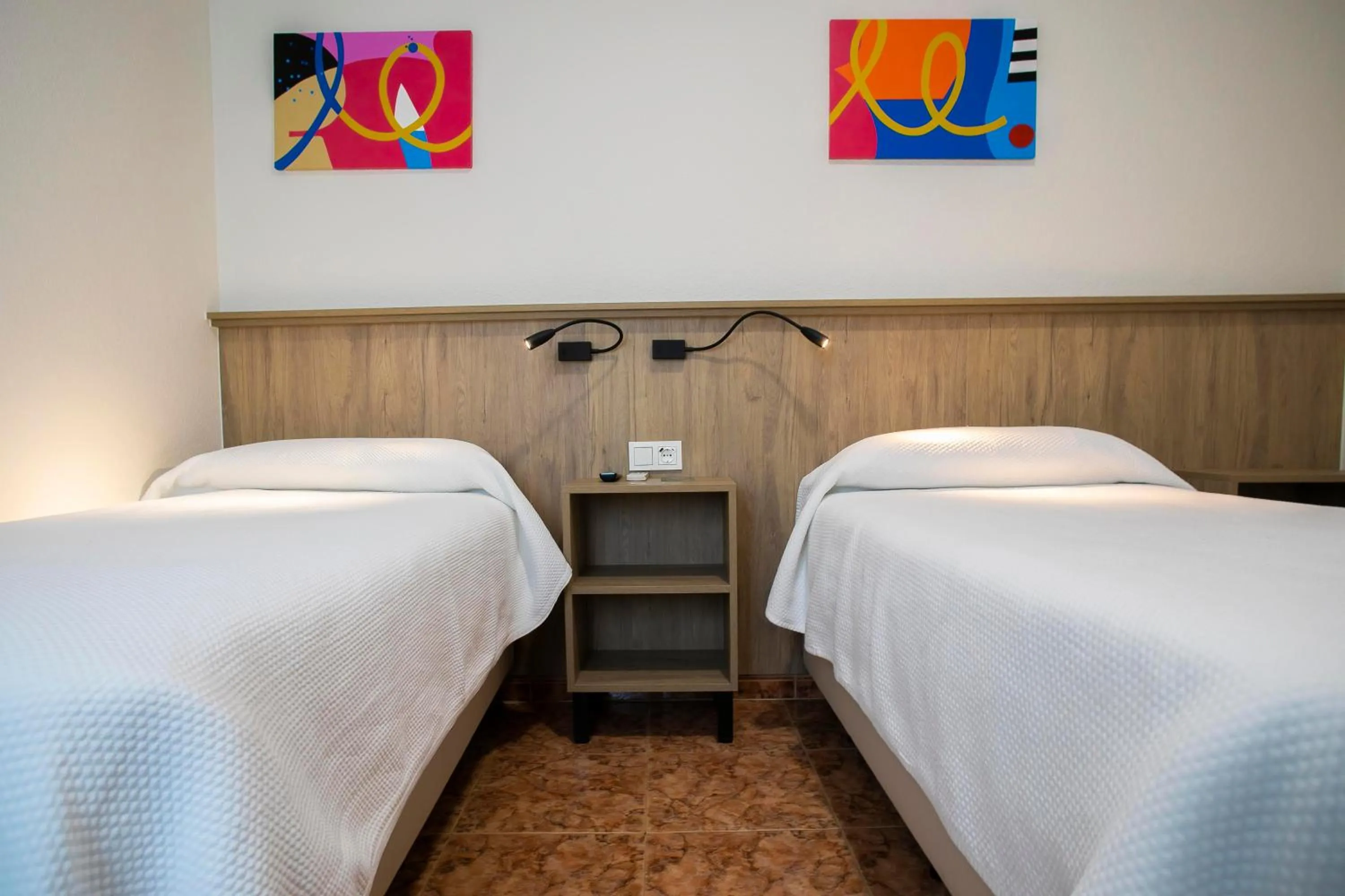 Bed in Pensión Dulces Sueños