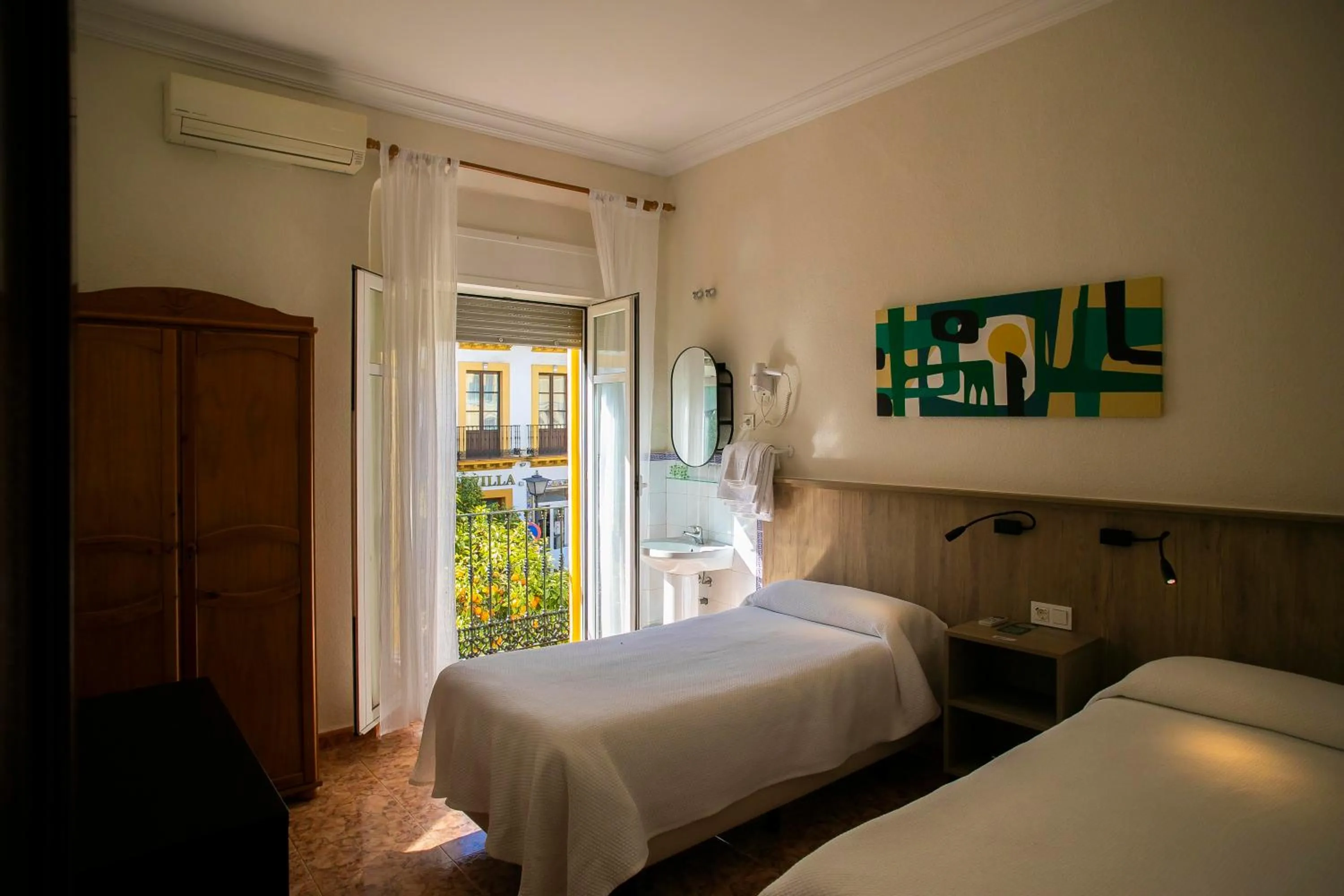 Bed in Pensión Dulces Sueños