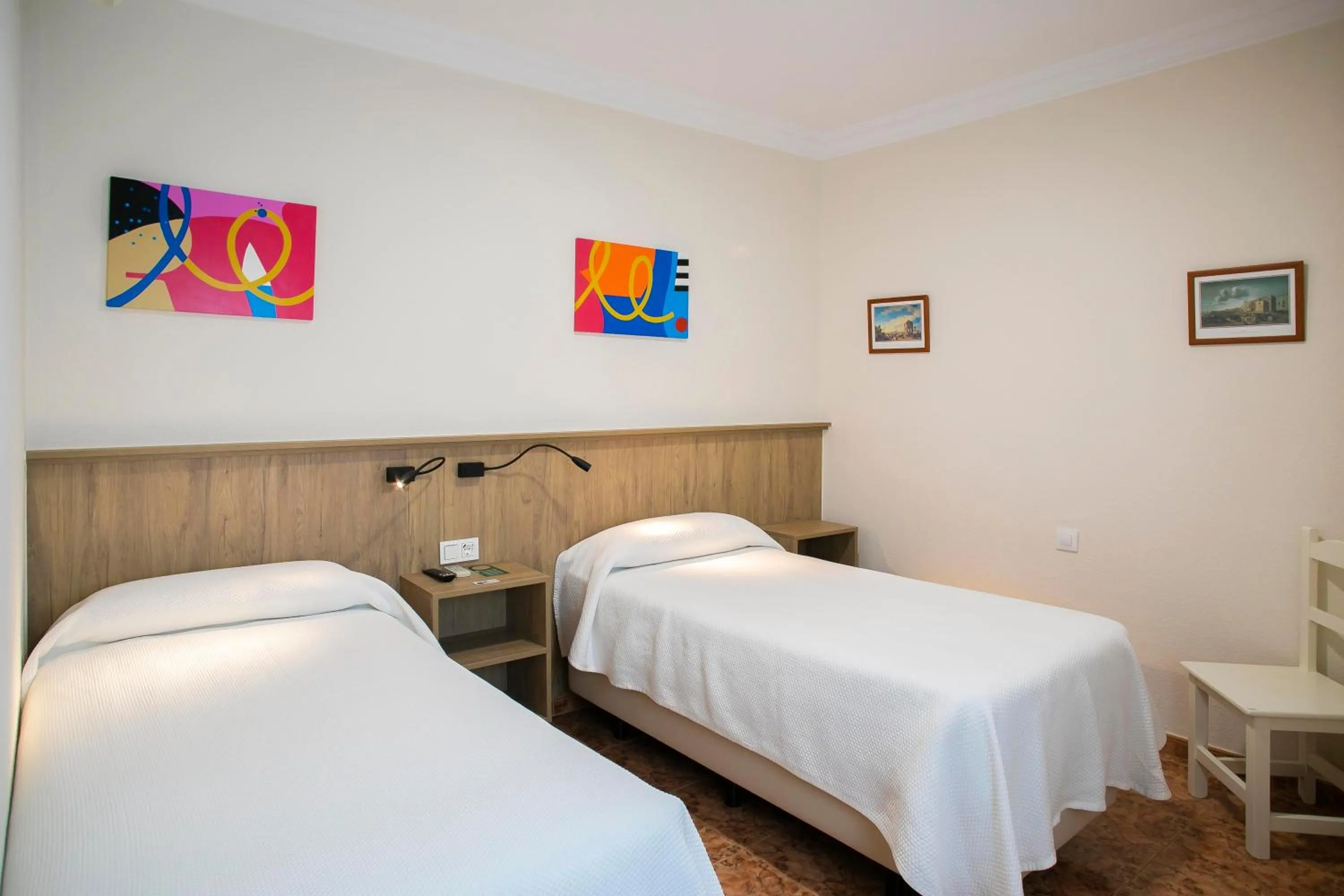 Bed in Pensión Dulces Sueños