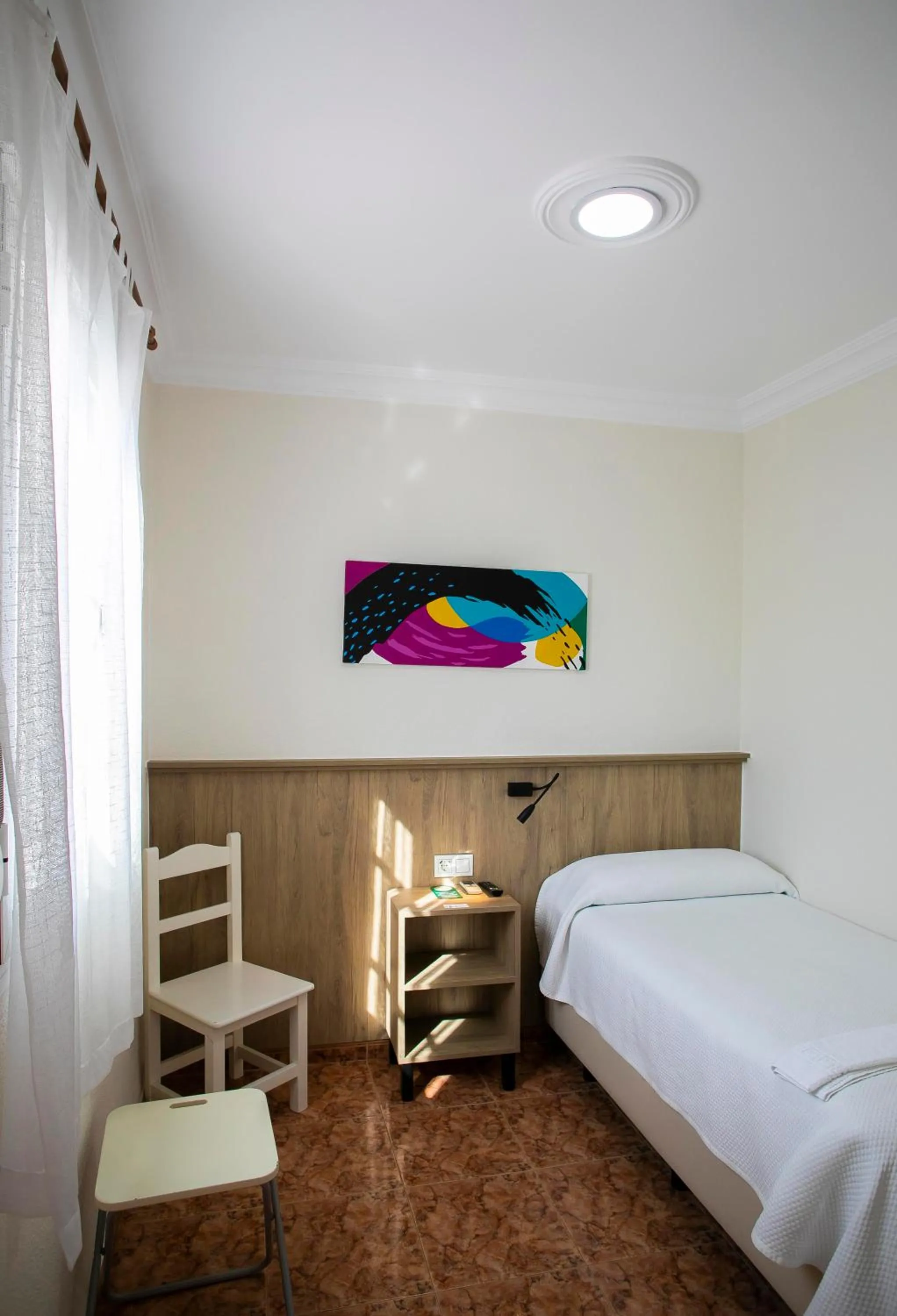 Bed in Pensión Dulces Sueños