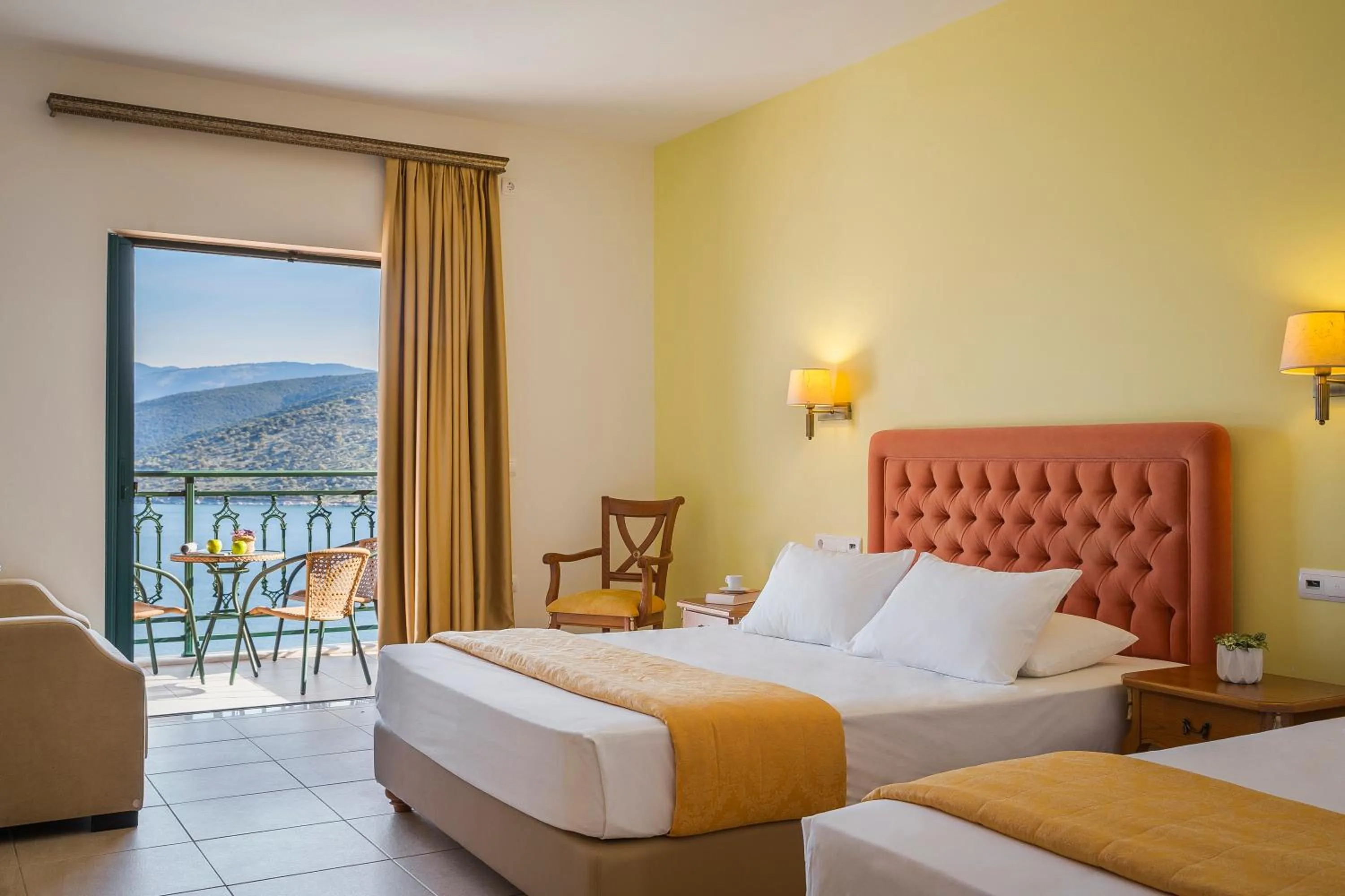 Bed in Kefalonia Bay Palace
