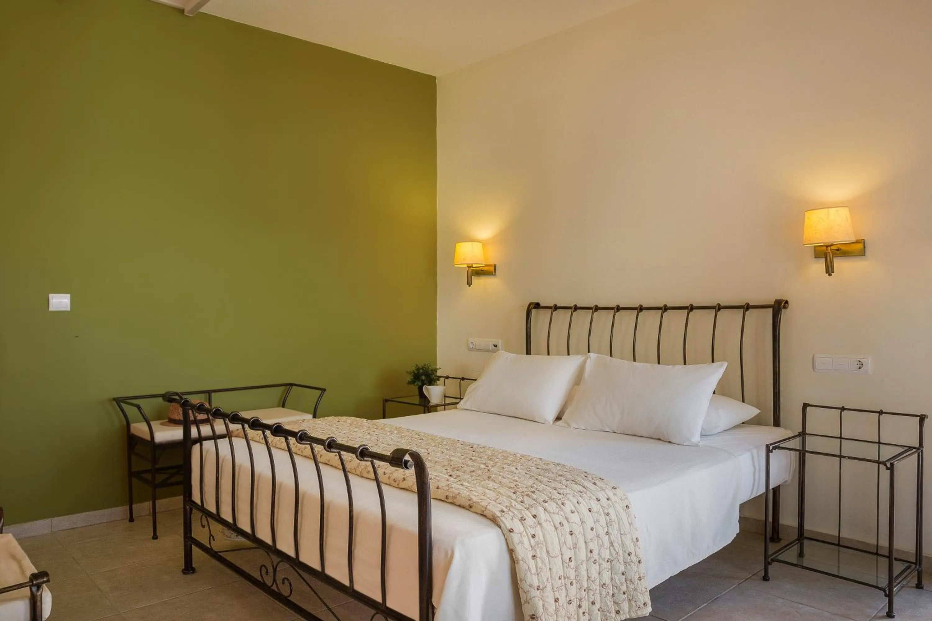 Bed in Kefalonia Bay Palace