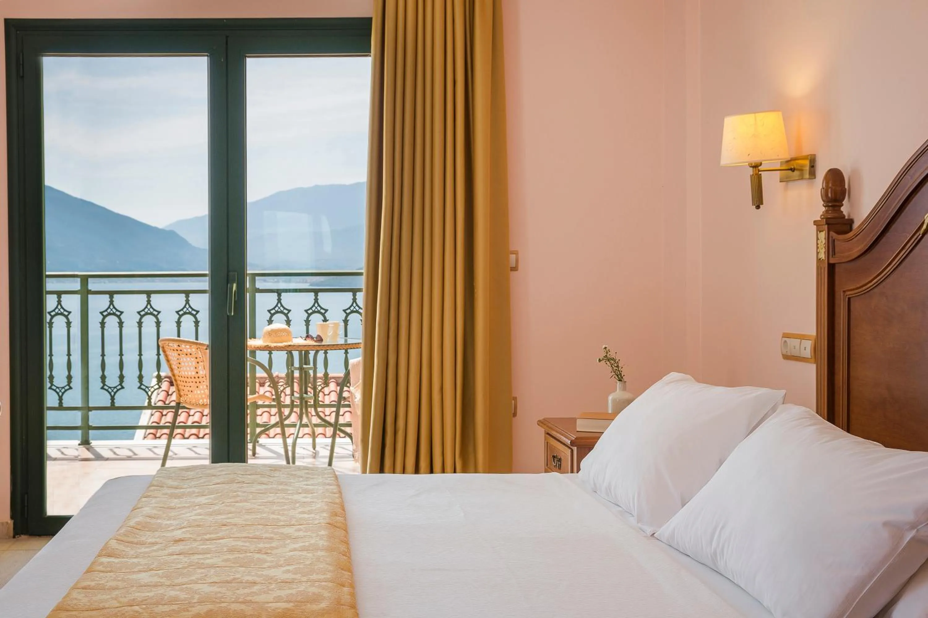 Bed in Kefalonia Bay Palace