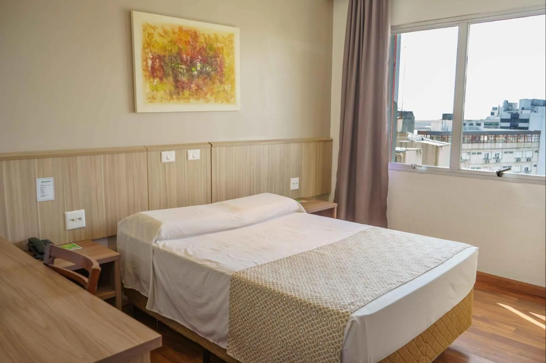 Bed in Hotel Nacional Inn Porto Alegre - by Nacional Inn - Próximo à Arena do Grêmio, Parque Harmonia e Réveillon na Orla do Guaíba