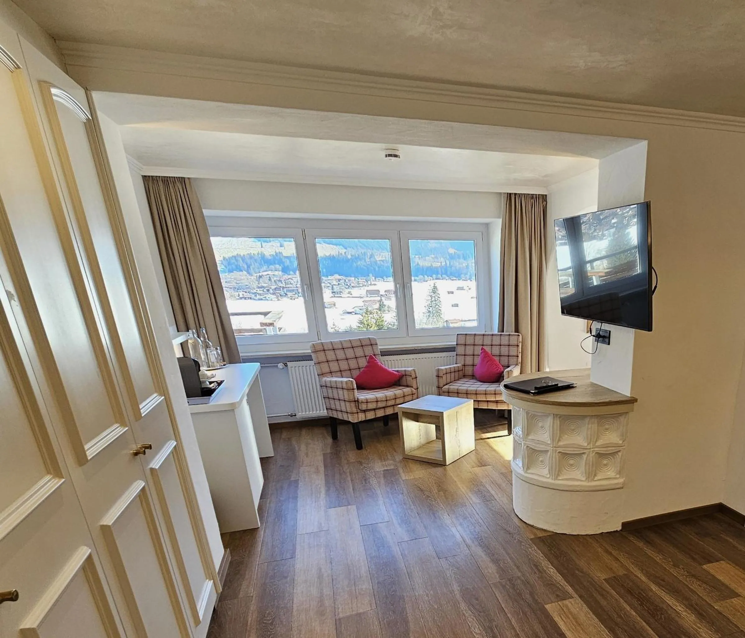 View (from property/room) in Naturhotel Café Waldesruhe